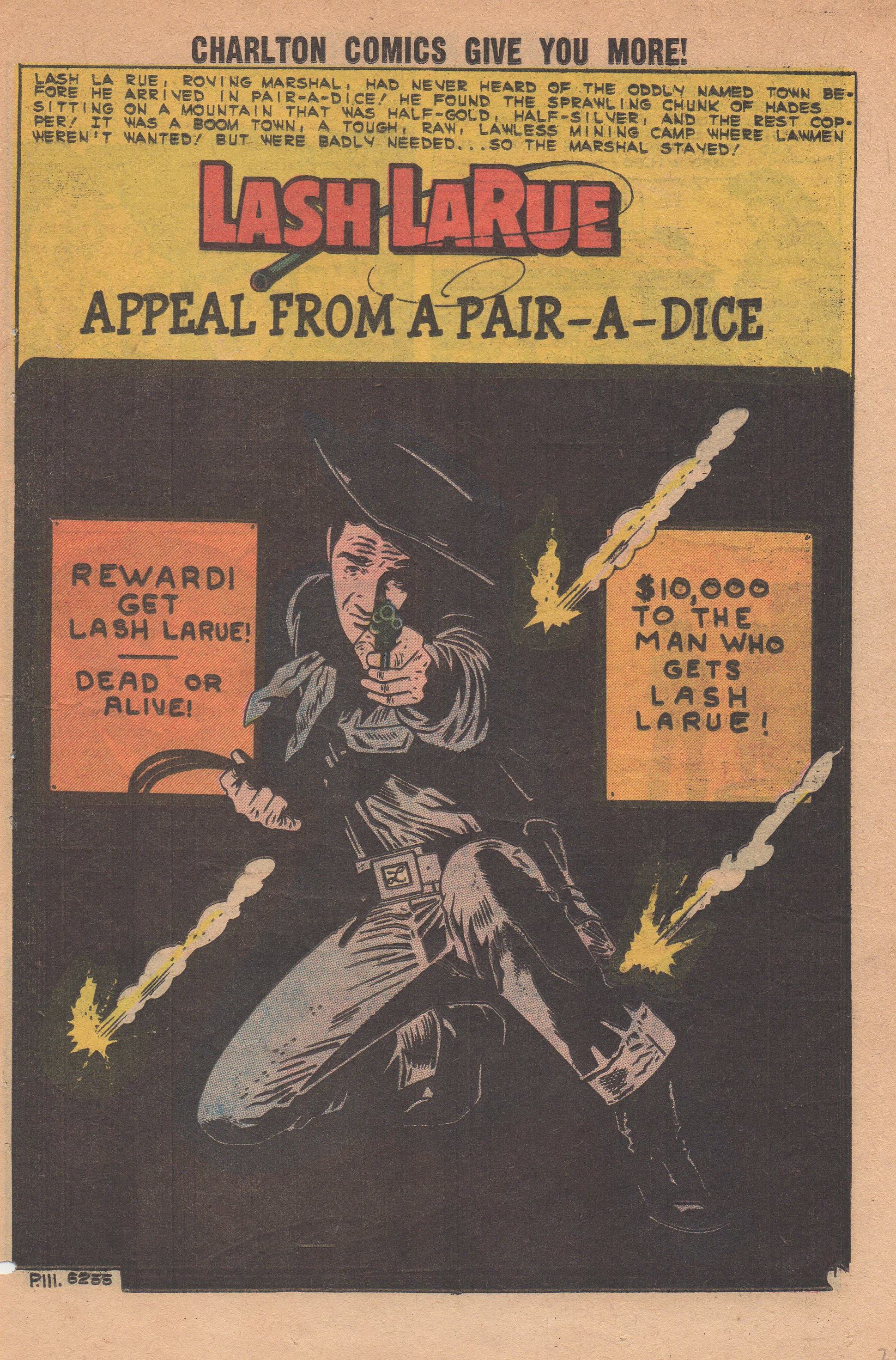 Read online Lash Larue Western (1949) comic -  Issue #82 - 25