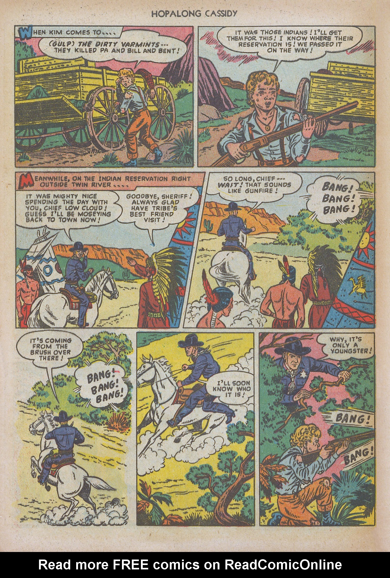 Read online Hopalong Cassidy comic -  Issue #35 - 44