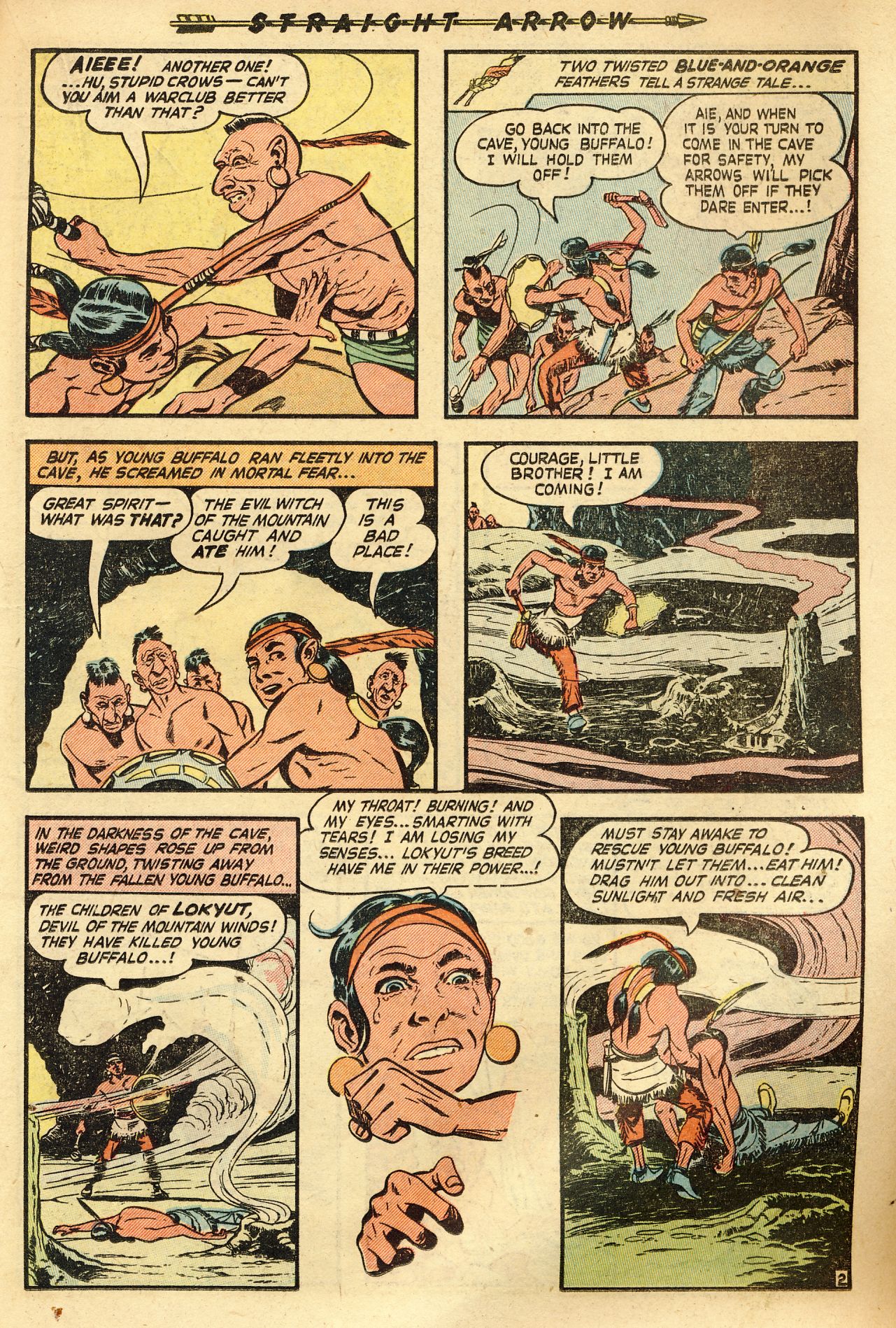 Read online Straight Arrow comic -  Issue #15 - 19