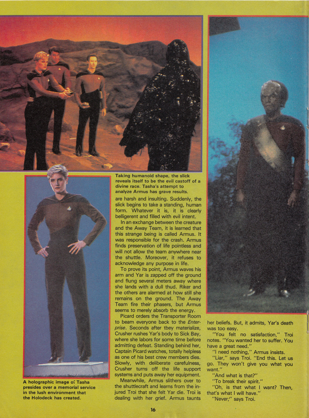 Read online Star Trek The Next Generation (1990) comic -  Issue #8 - 16