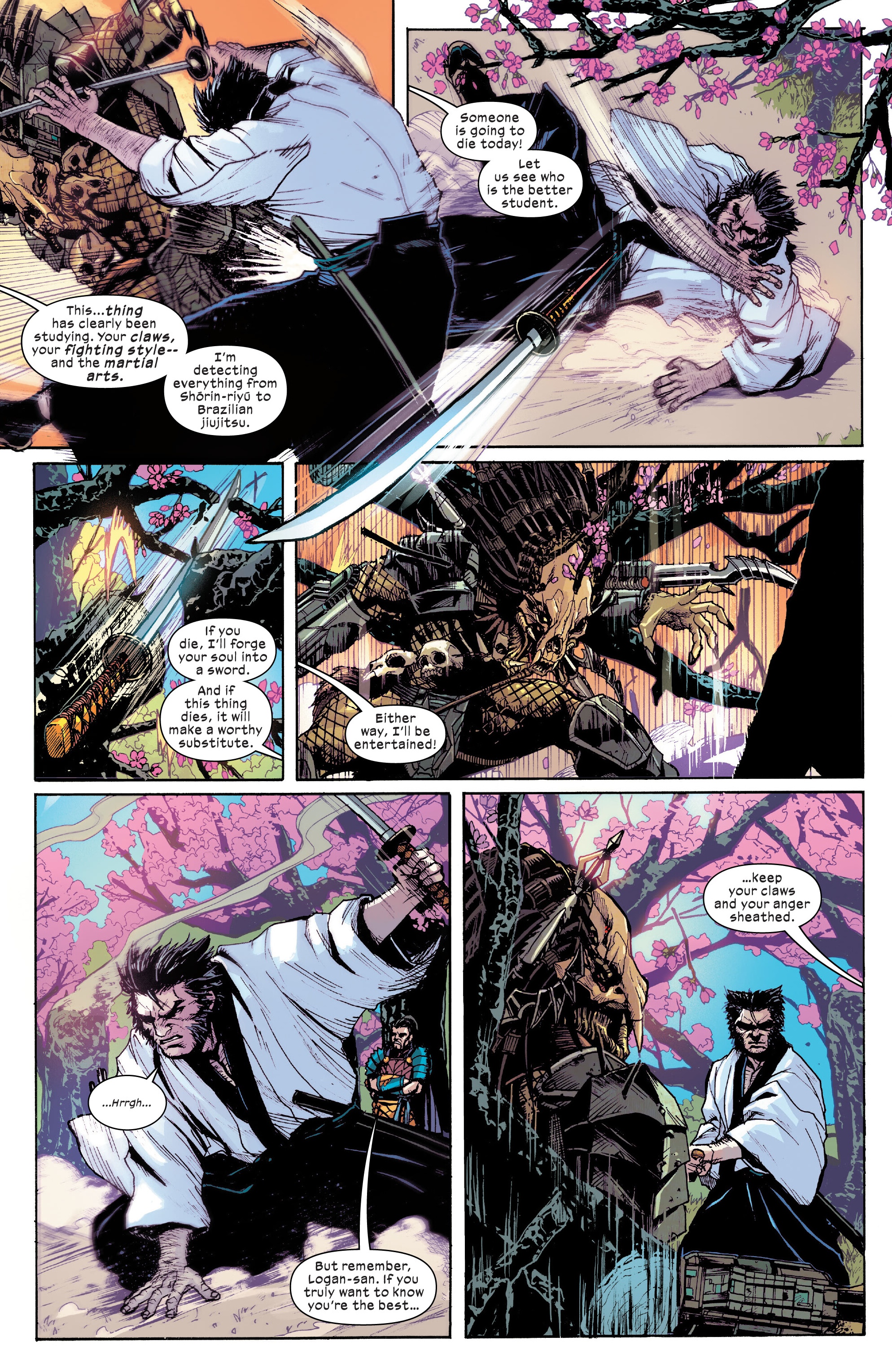 Read online Predator vs. Wolverine comic -  Issue #4 - 9