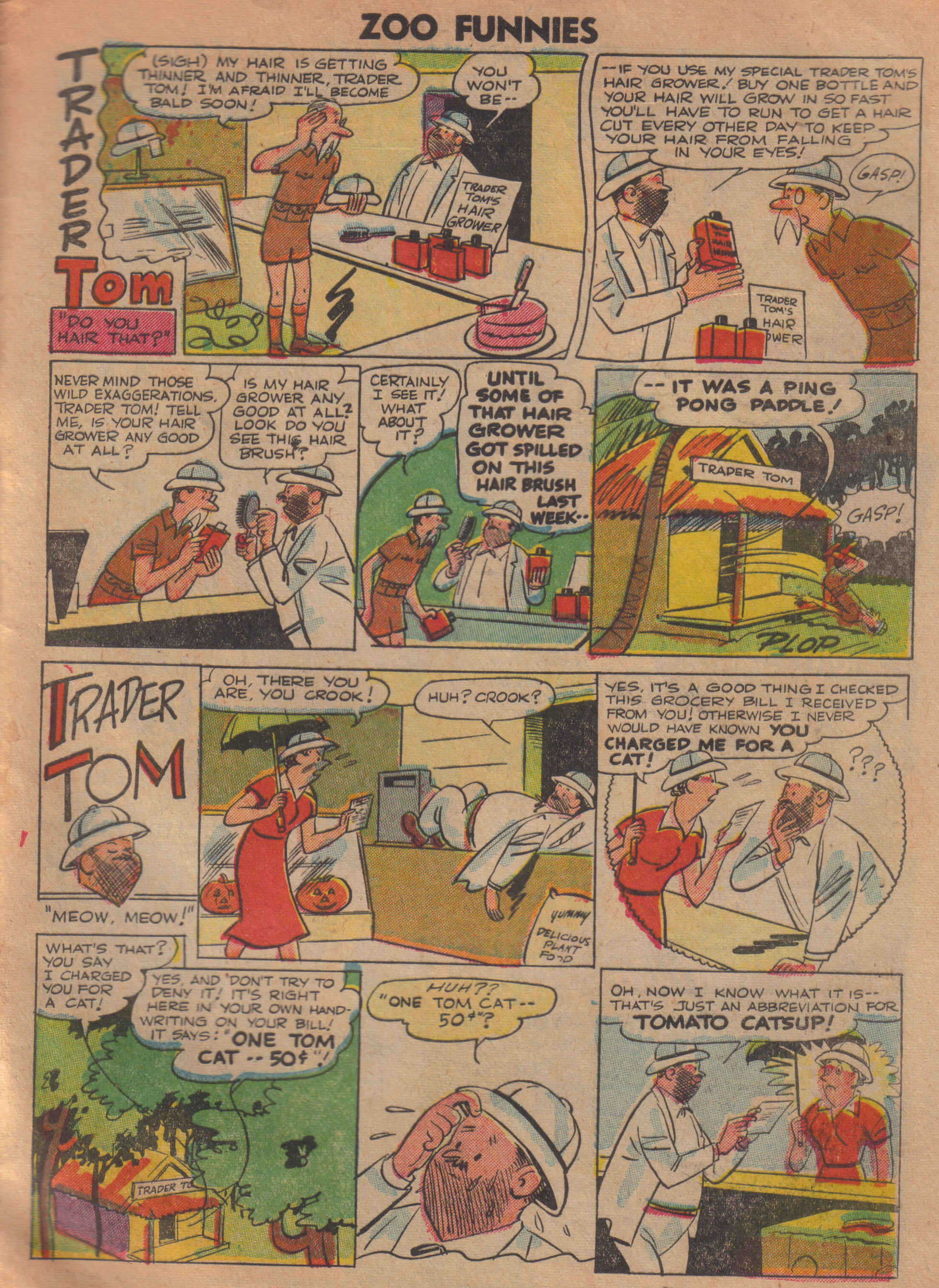 Read online Zoo Funnies comic -  Issue #10 - 33