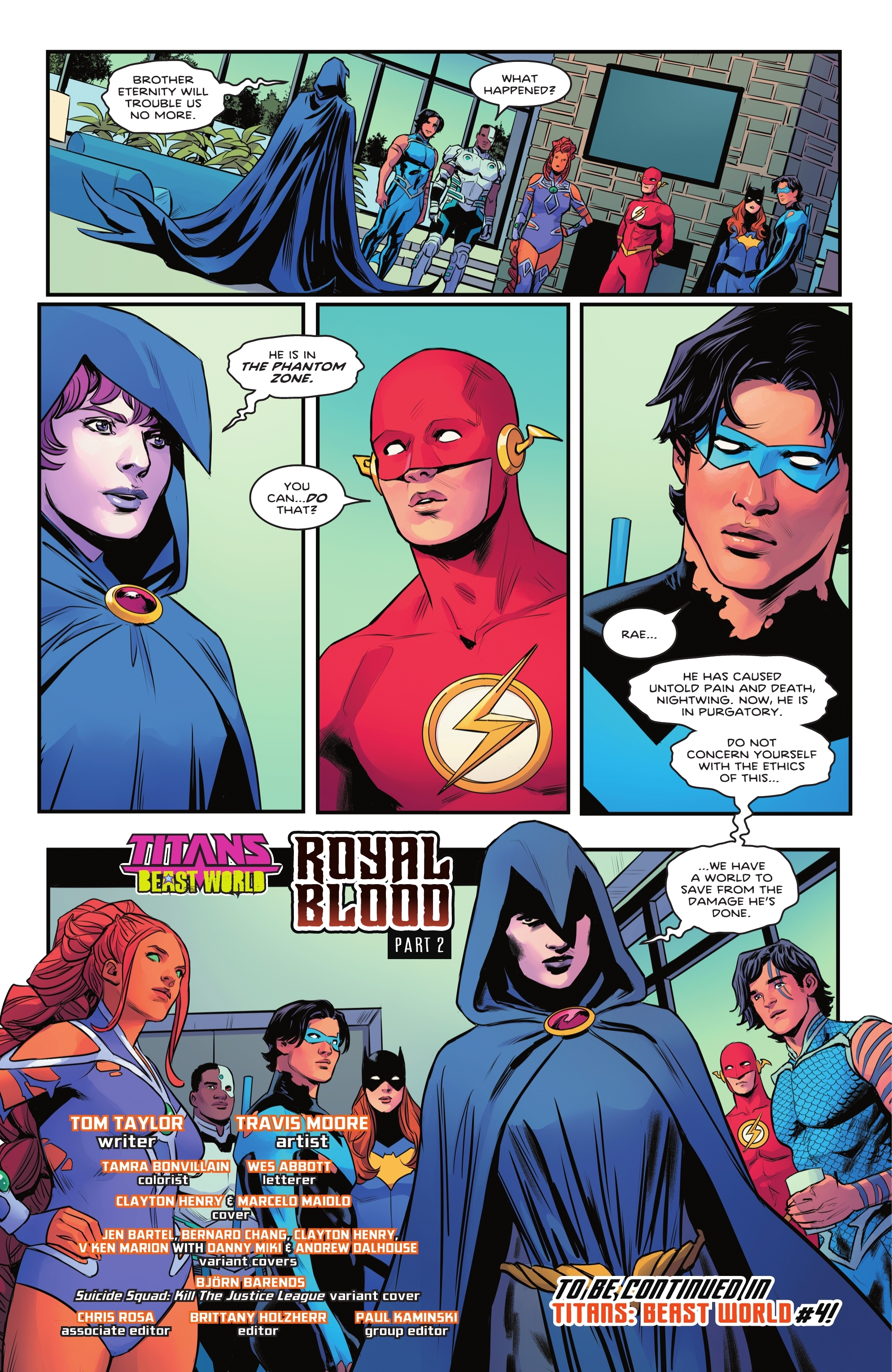 Read online Titans (2023) comic -  Issue #7 - 22