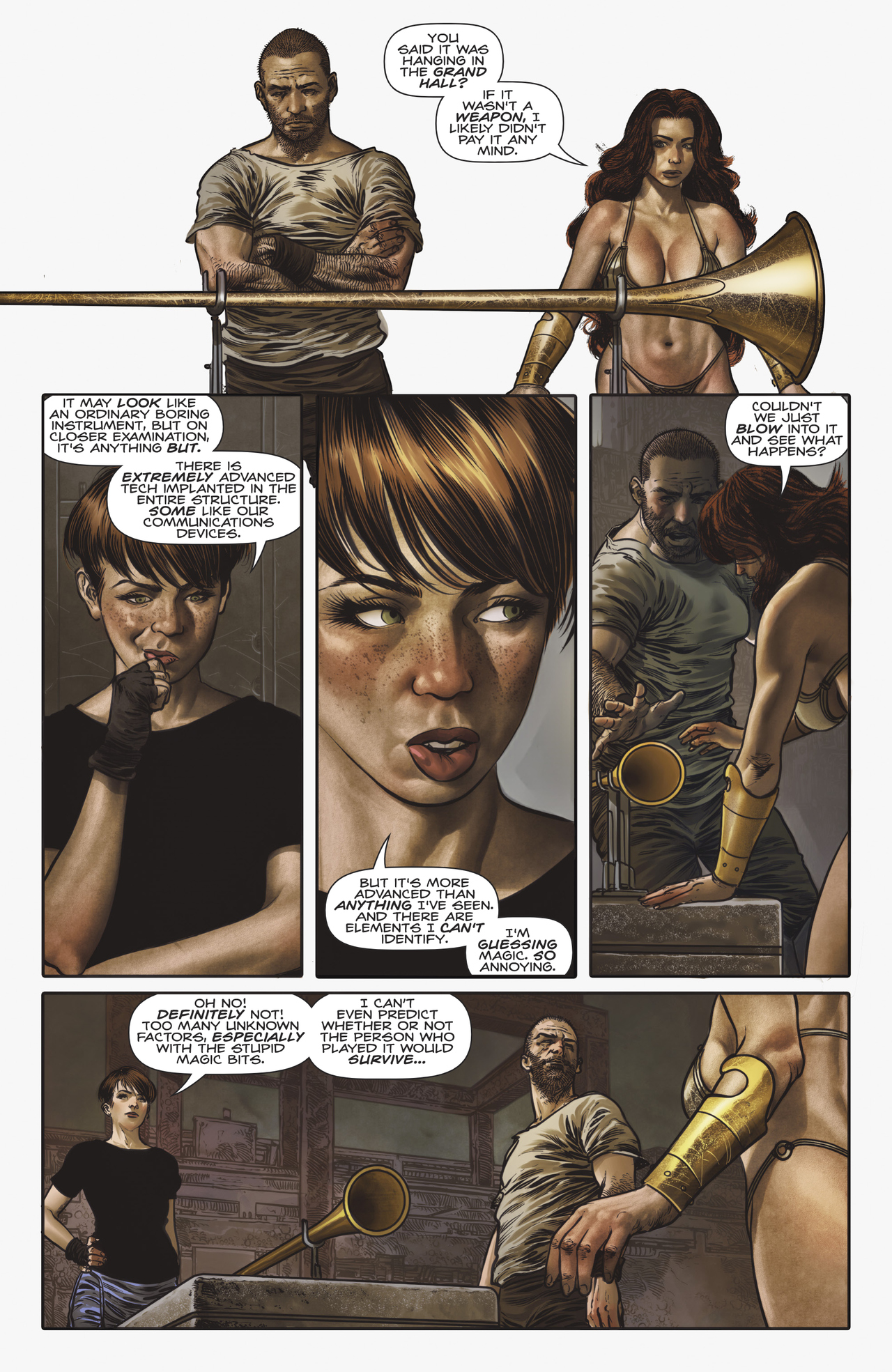 Read online Frank Frazetta's Dawn Attack comic -  Issue #4 - 23