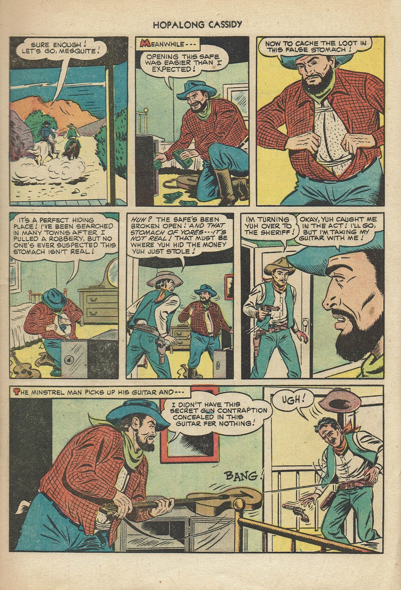 Read online Hopalong Cassidy comic -  Issue #45 - 21