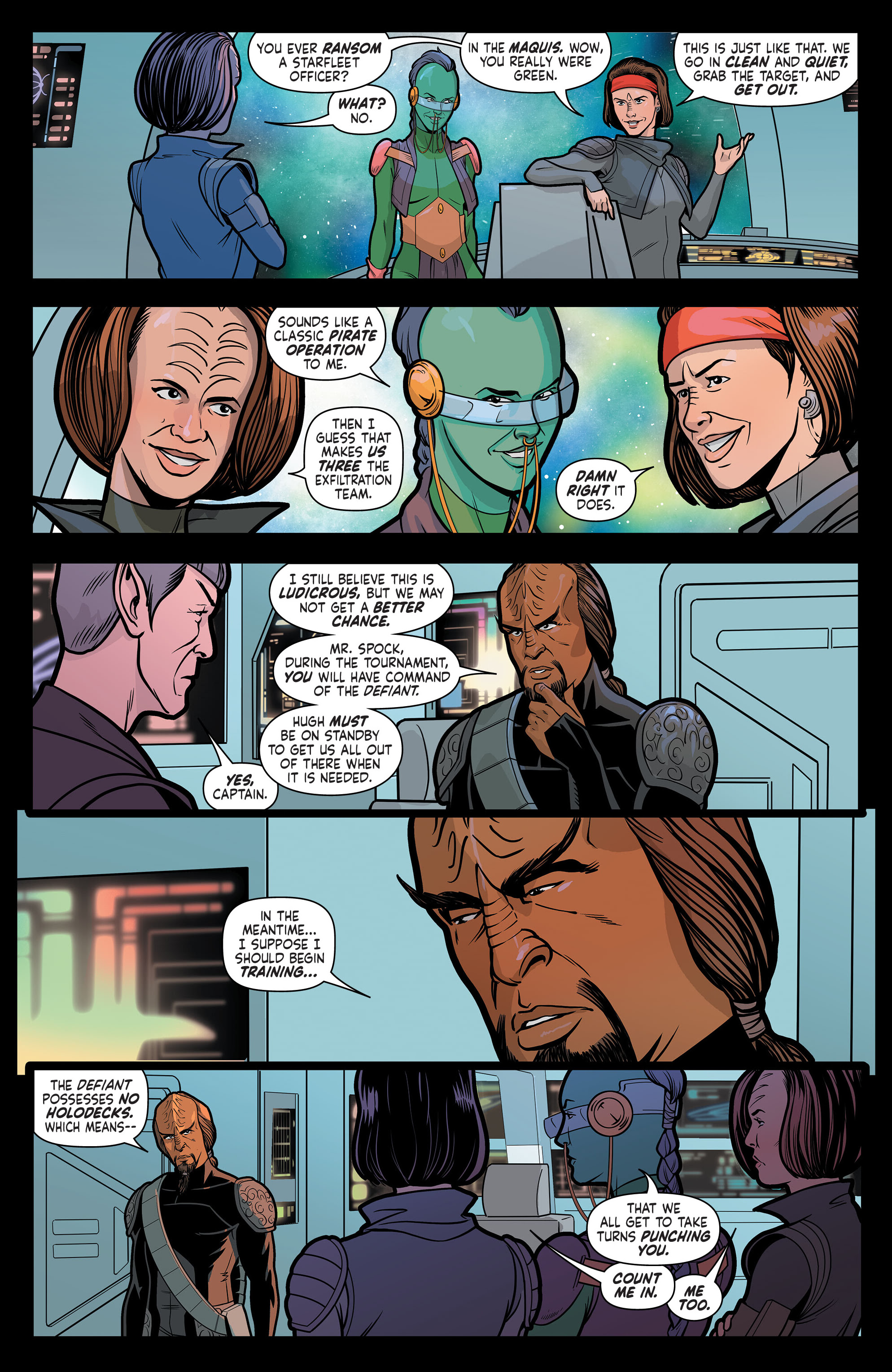 Read online Star Trek: Defiant comic -  Issue #11 - 10