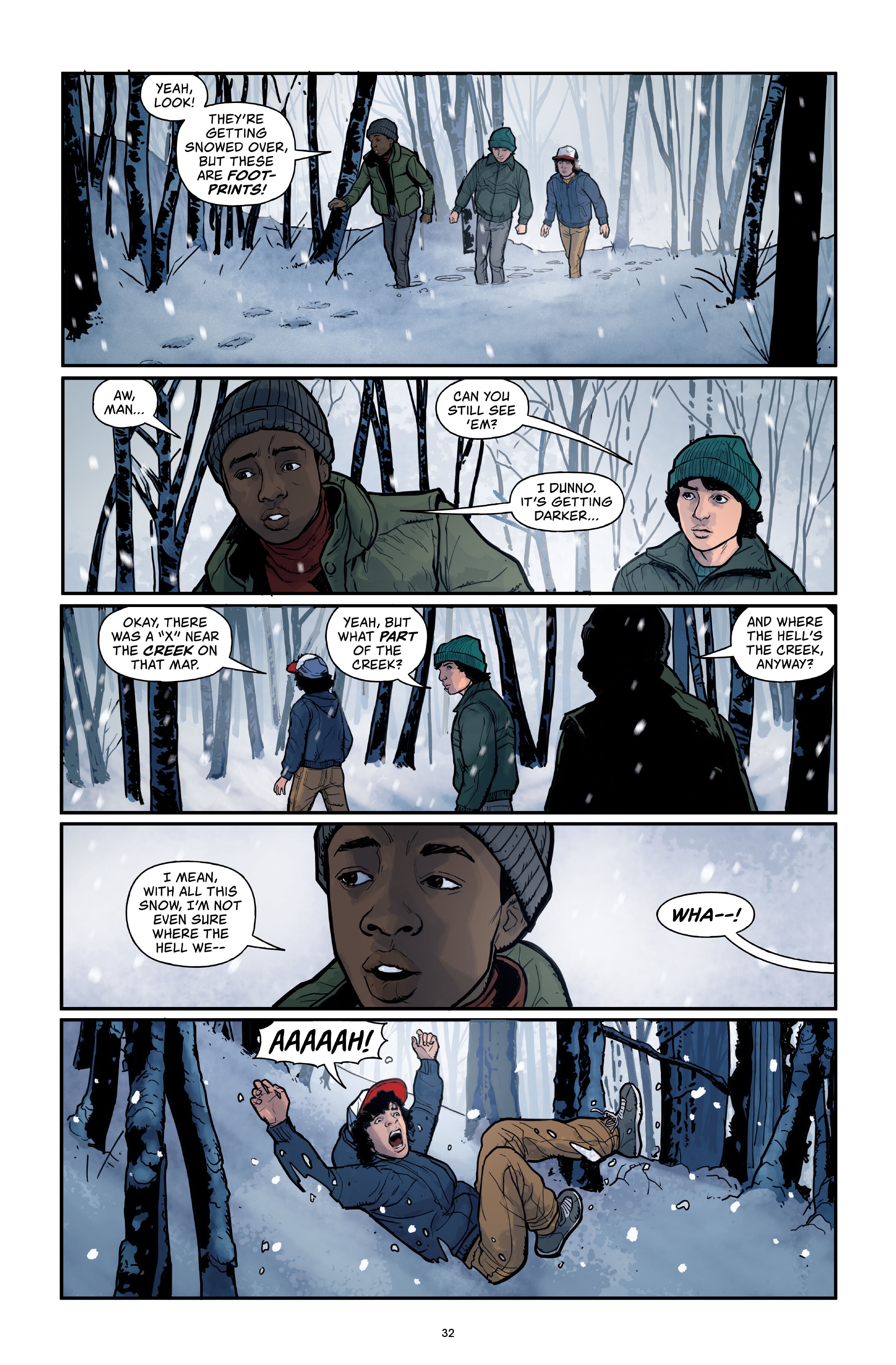 Read online Stranger Things Library Edition comic -  Issue # TPB 3 (Part 1) - 32