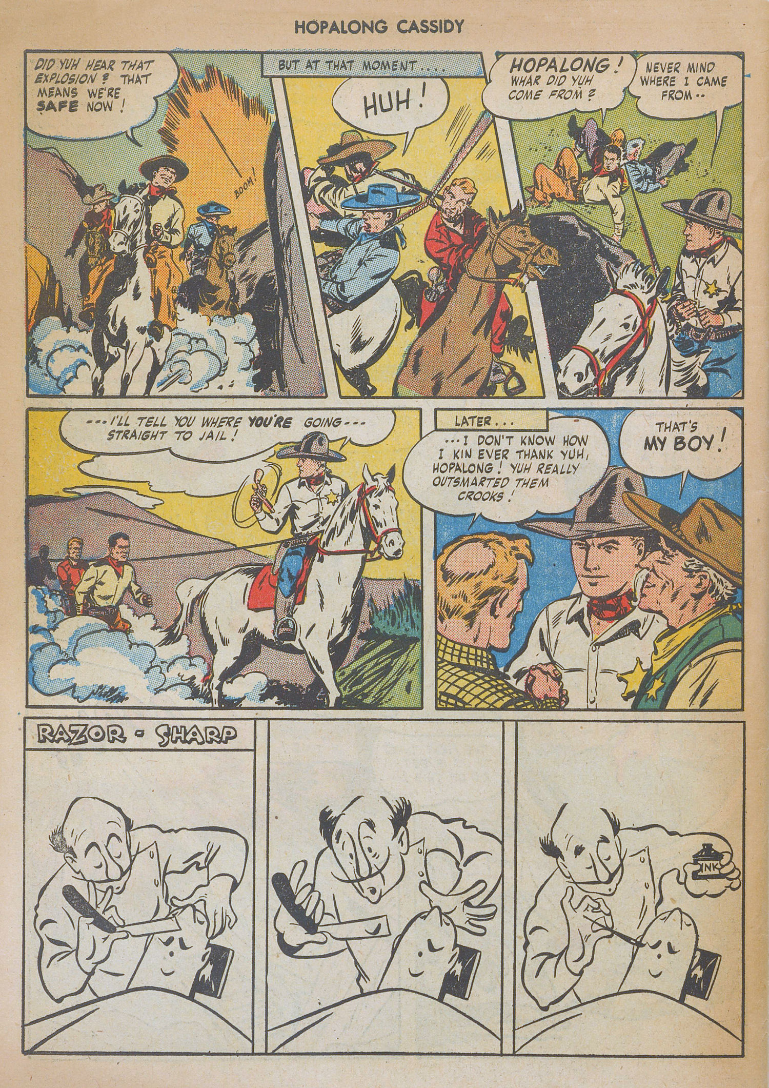 Read online Hopalong Cassidy comic -  Issue #4 - 50