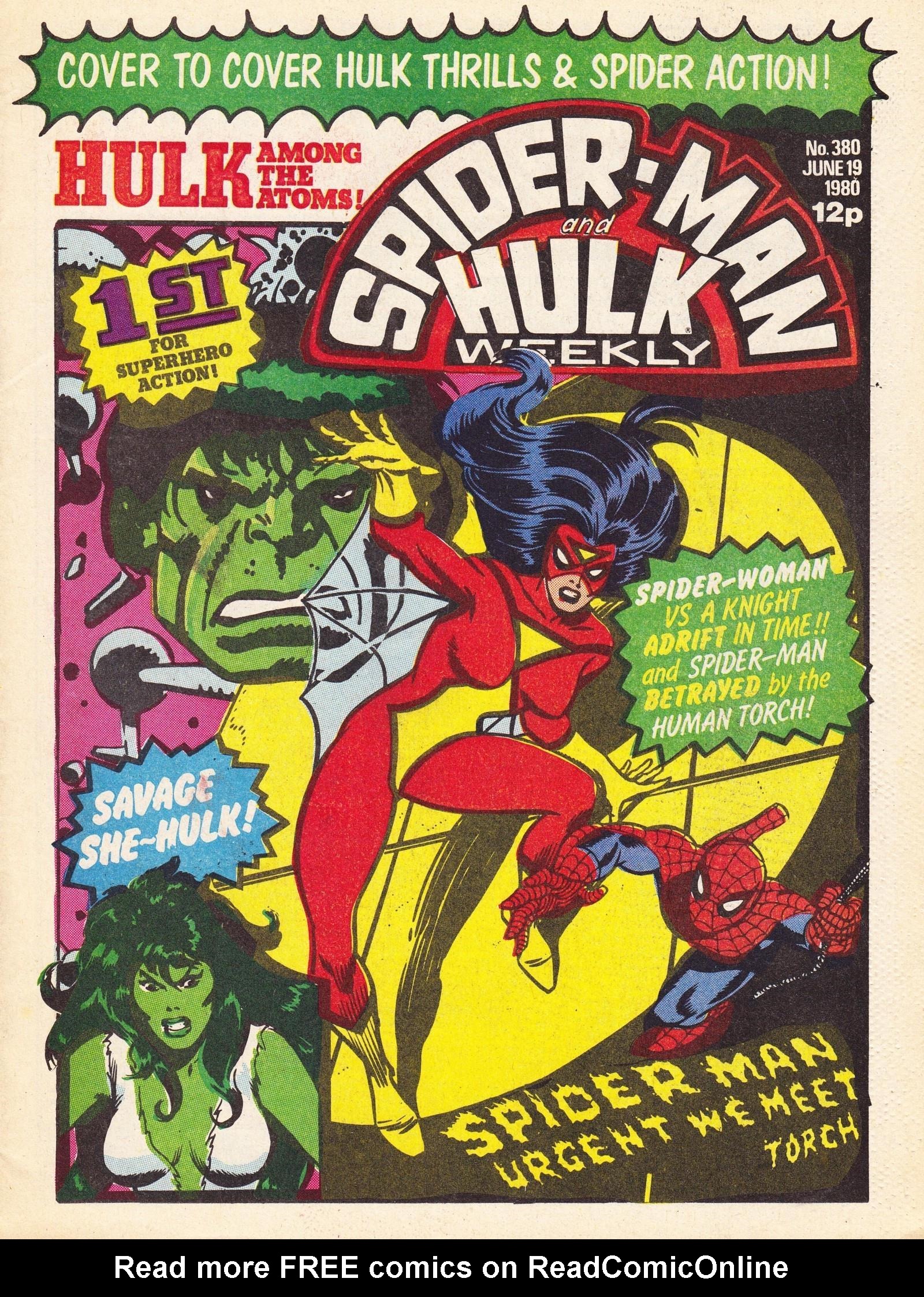 Read online Spider-Man and Hulk Weekly comic -  Issue #380 - 1