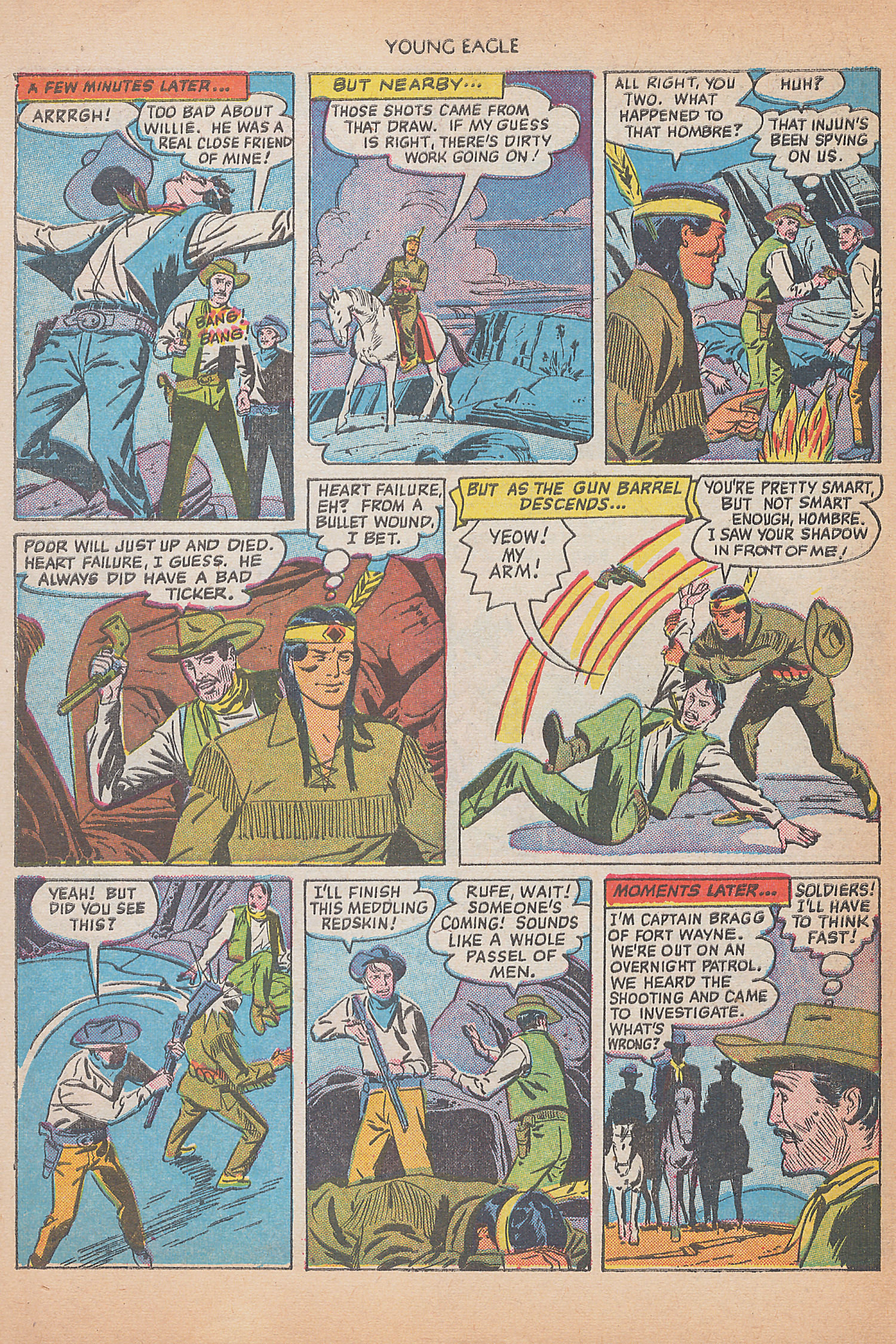 Read online Young Eagle comic -  Issue #3 - 6