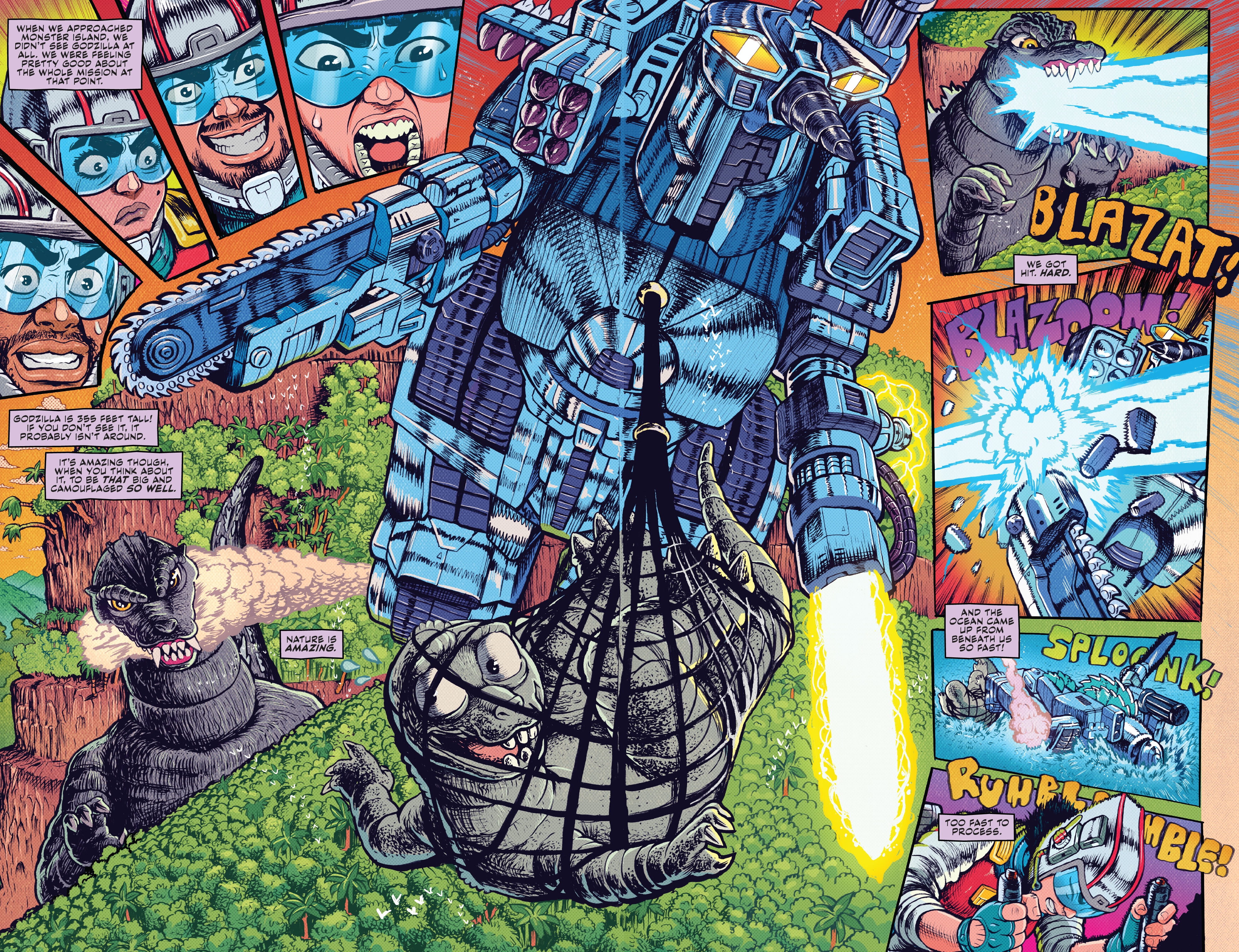 Read online Godzilla: War for Humanity comic -  Issue #3 - 14