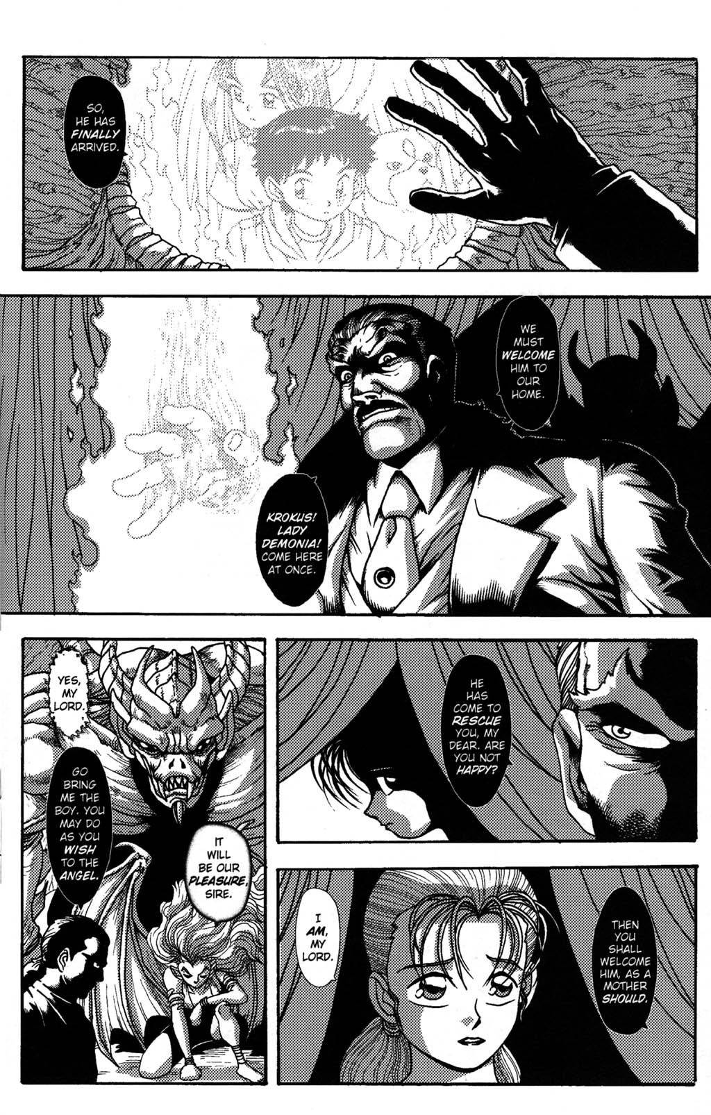 Read online Heaven Sent comic -  Issue #8 - 9