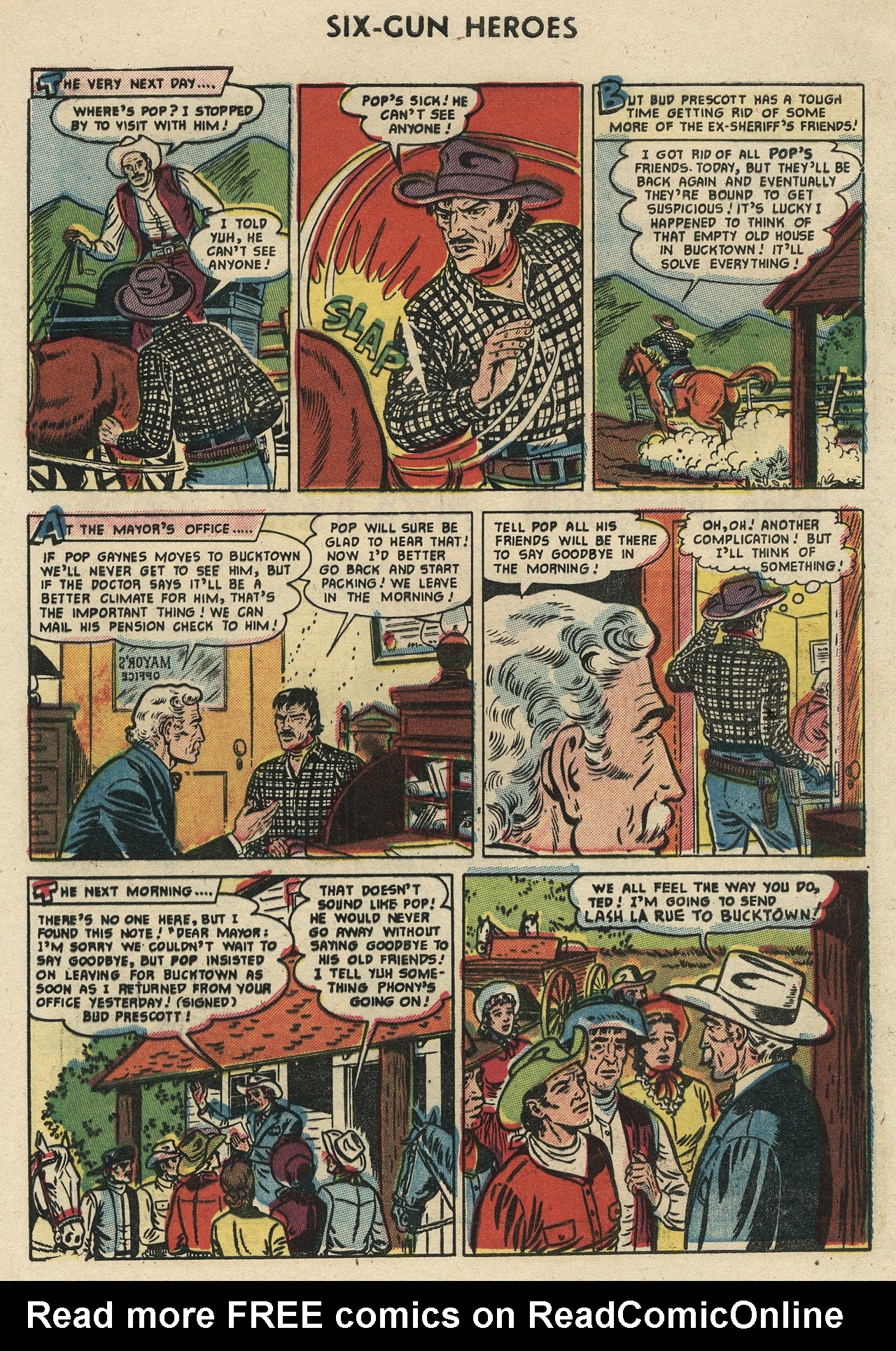 Read online Six-Gun Heroes comic -  Issue #33 - 4