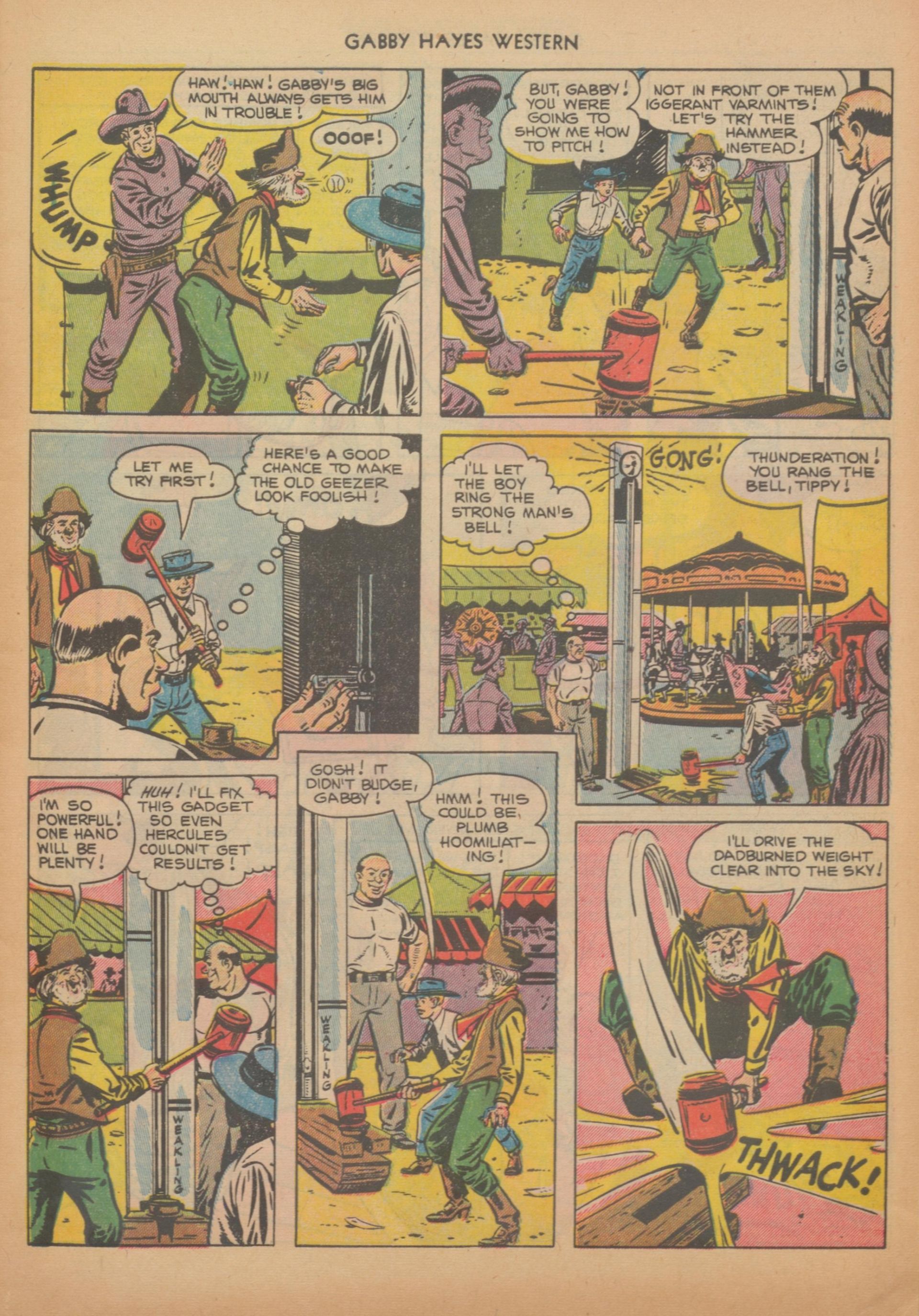 Read online Gabby Hayes Western comic -  Issue #41 - 5