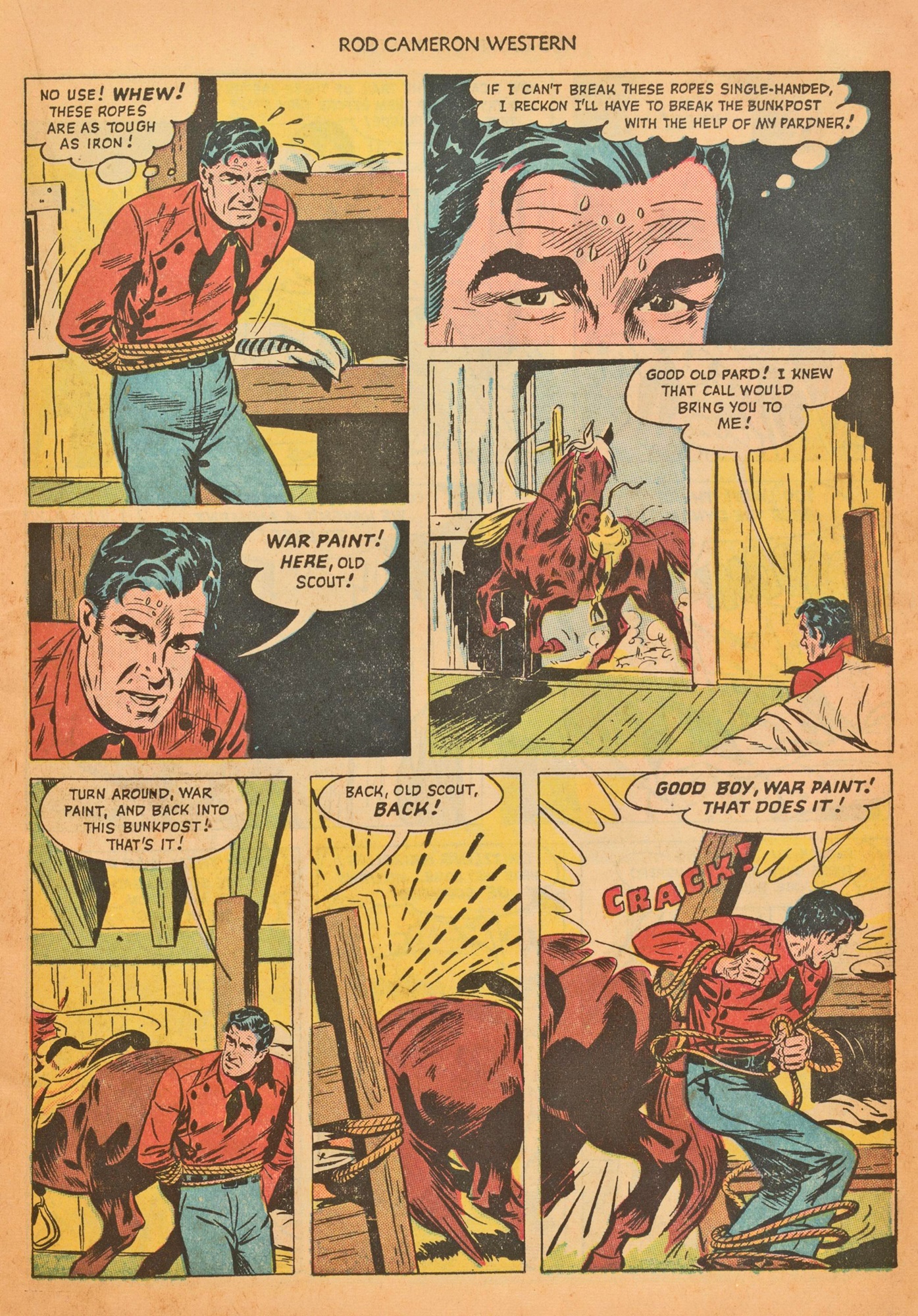 Read online Rod Cameron Western comic -  Issue #2 - 15