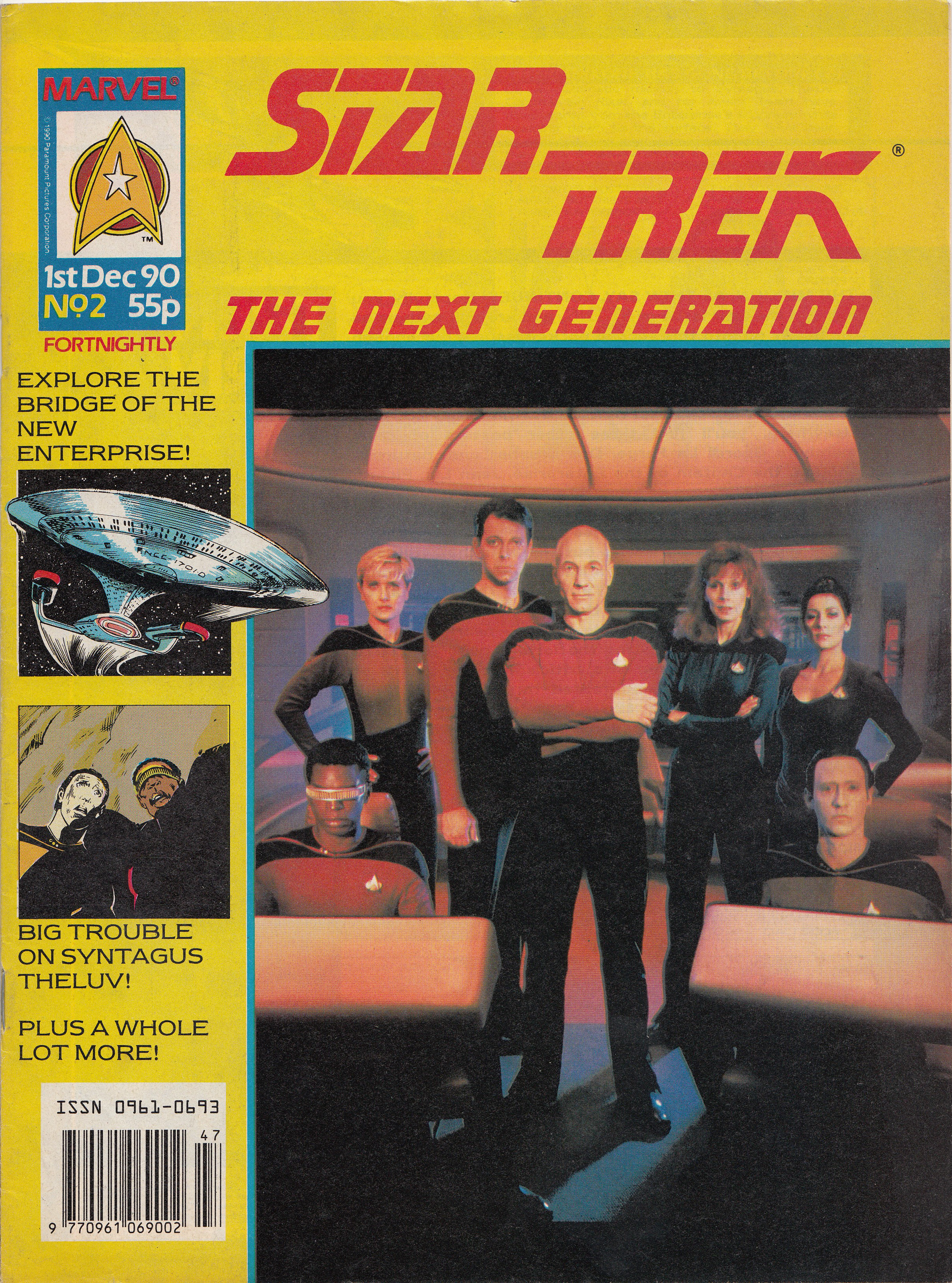Read online Star Trek The Next Generation (1990) comic -  Issue #2 - 1