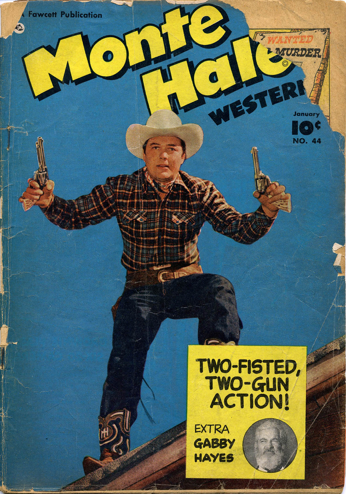 Read online Monte Hale Western comic -  Issue #44 - 1