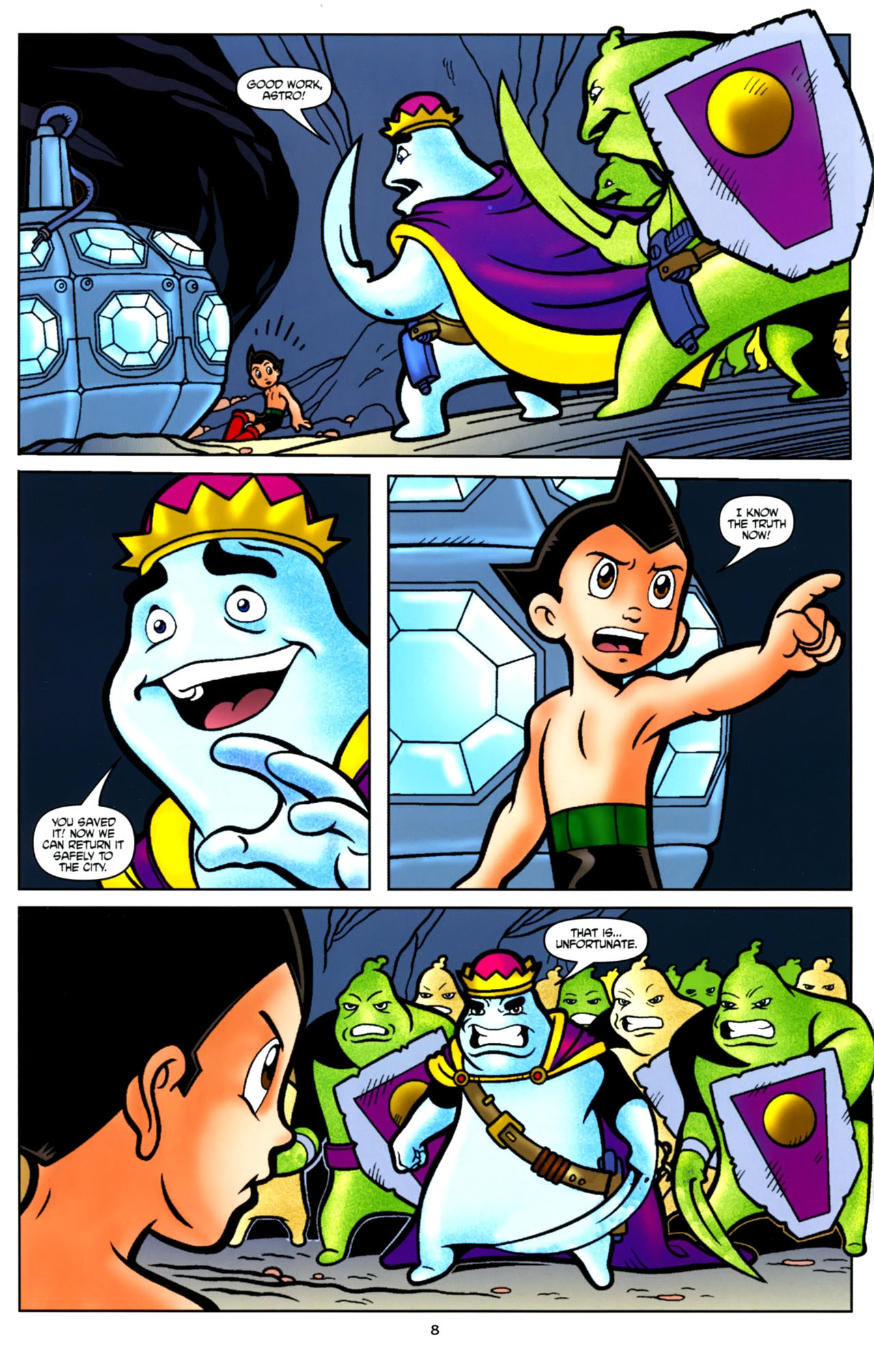 Read online Astro Boy: The Movie: Official Movie Prequel comic -  Issue #4 - 10