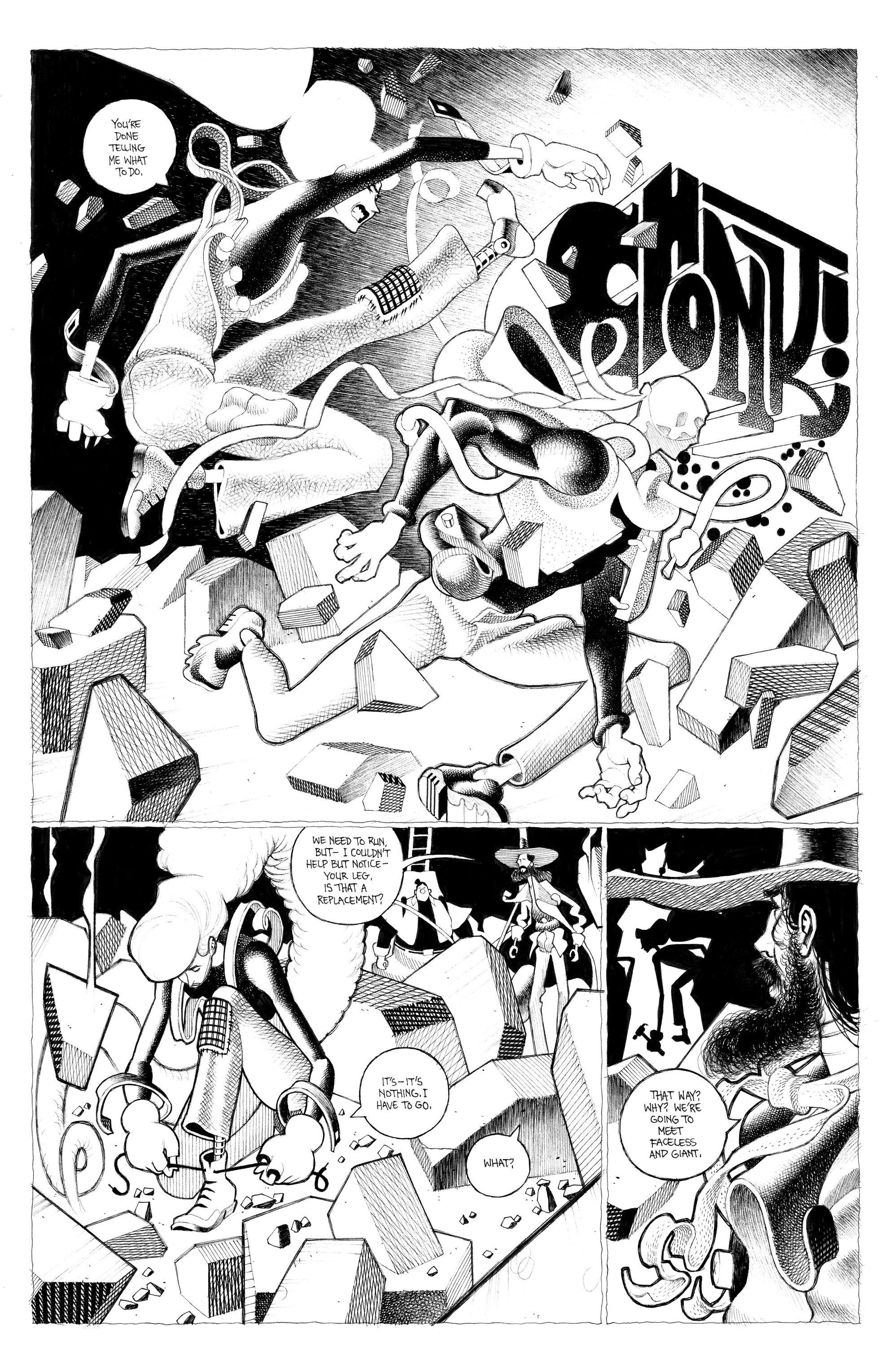 Read online Faceless and the Family comic -  Issue #3 - 12
