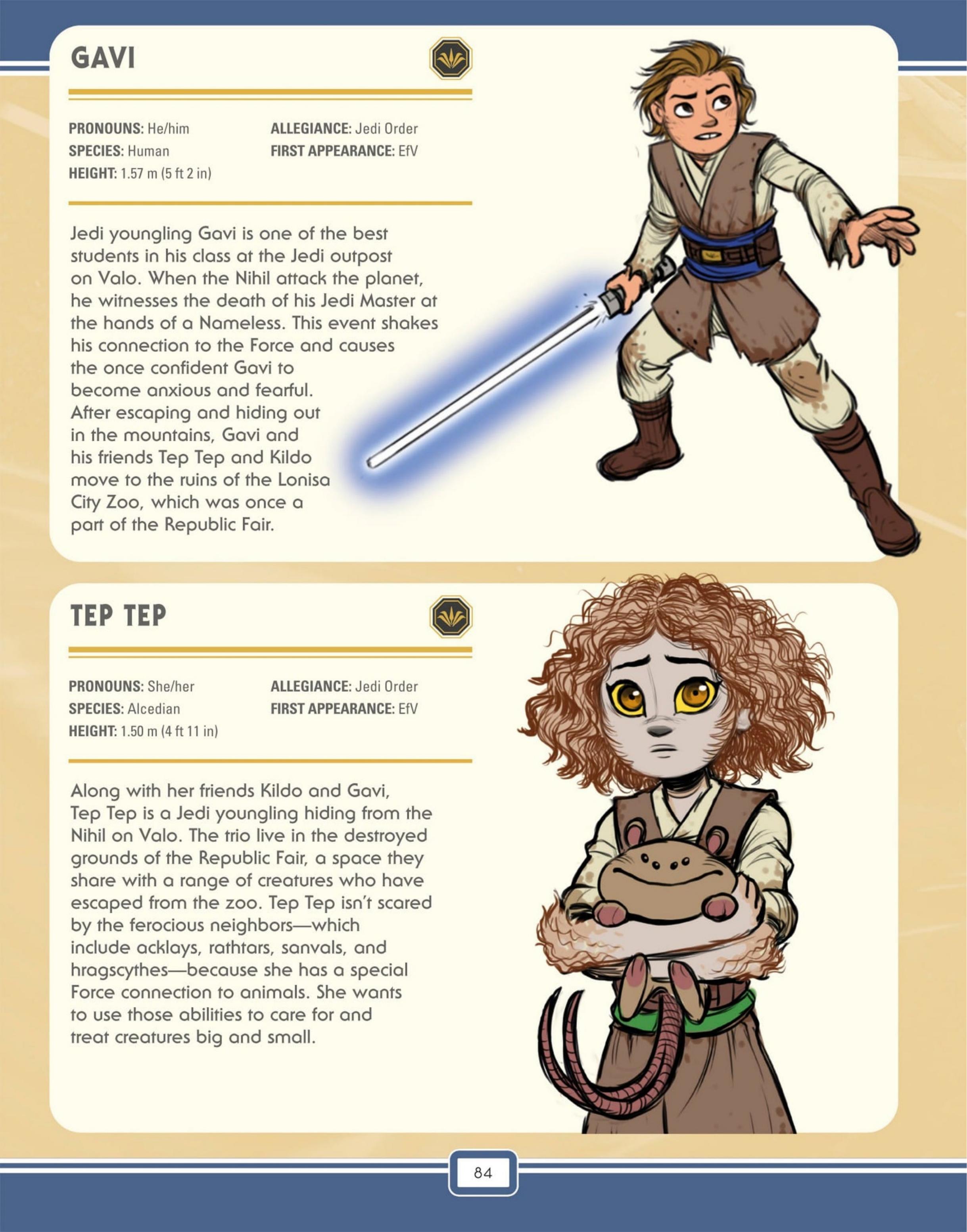 Read online Star Wars: The High Republic Character Encyclopedia comic -  Issue # TPB (Part 1) - 86