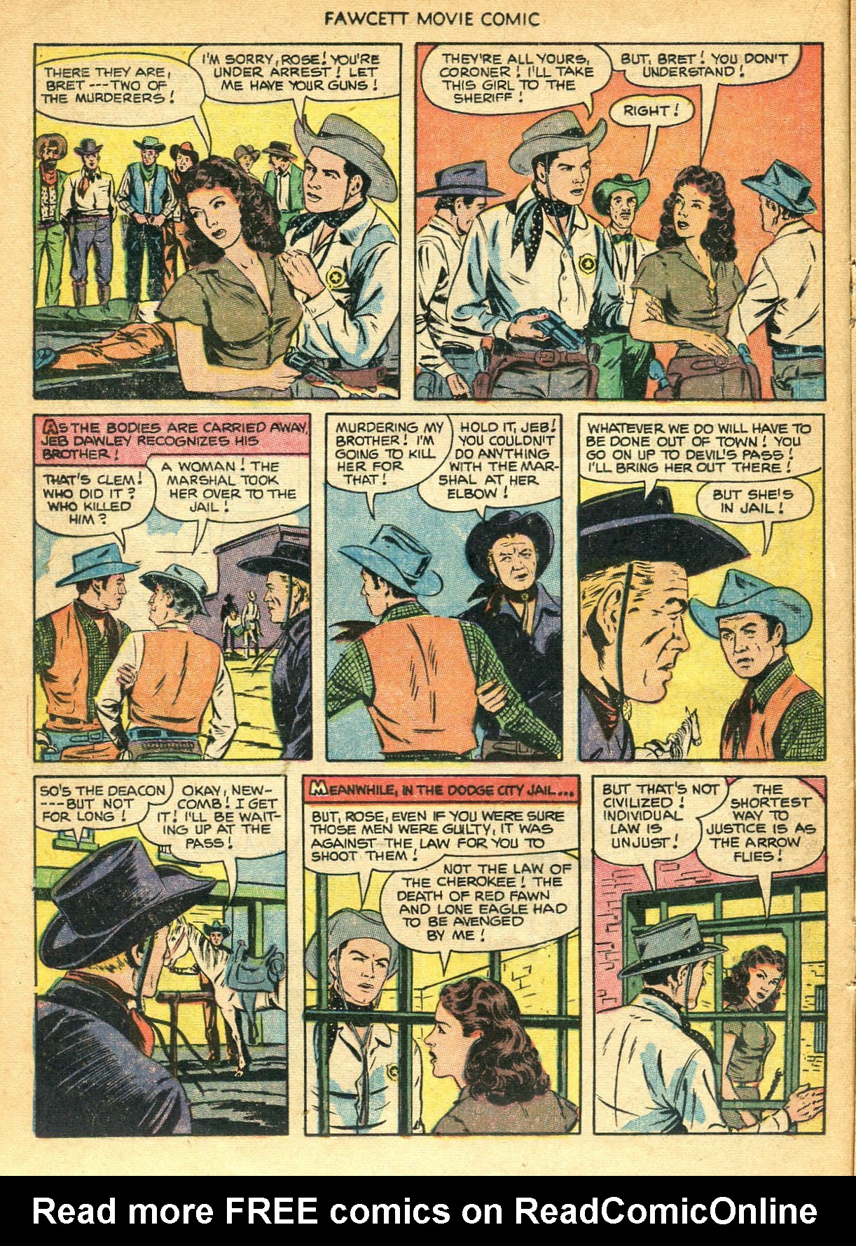 Read online Fawcett Movie Comic comic -  Issue #17 - 16