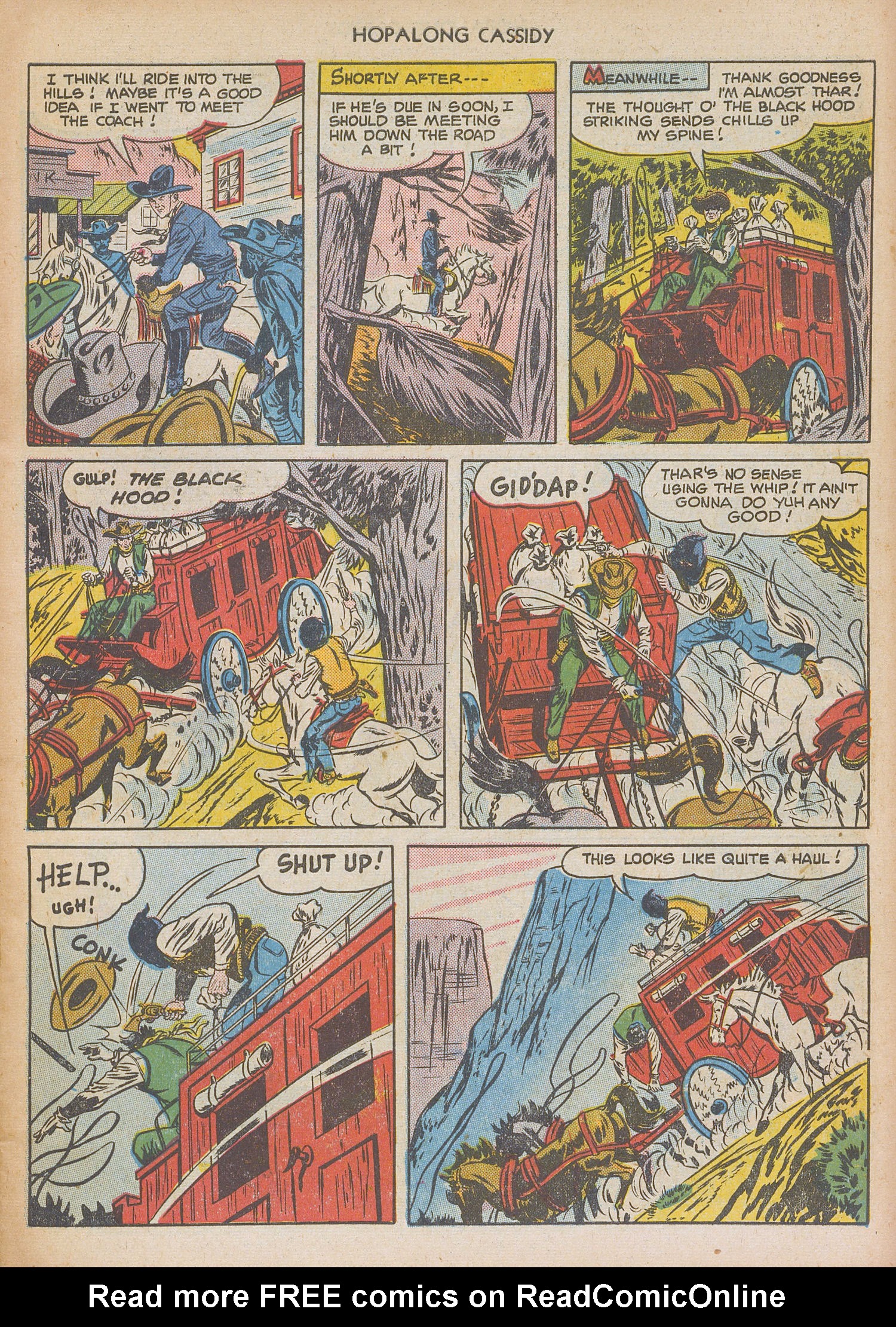 Read online Hopalong Cassidy comic -  Issue #55 - 7