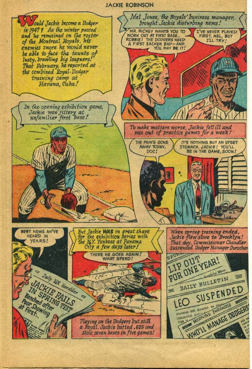 Read online Jackie Robinson comic -  Issue #3 - 12