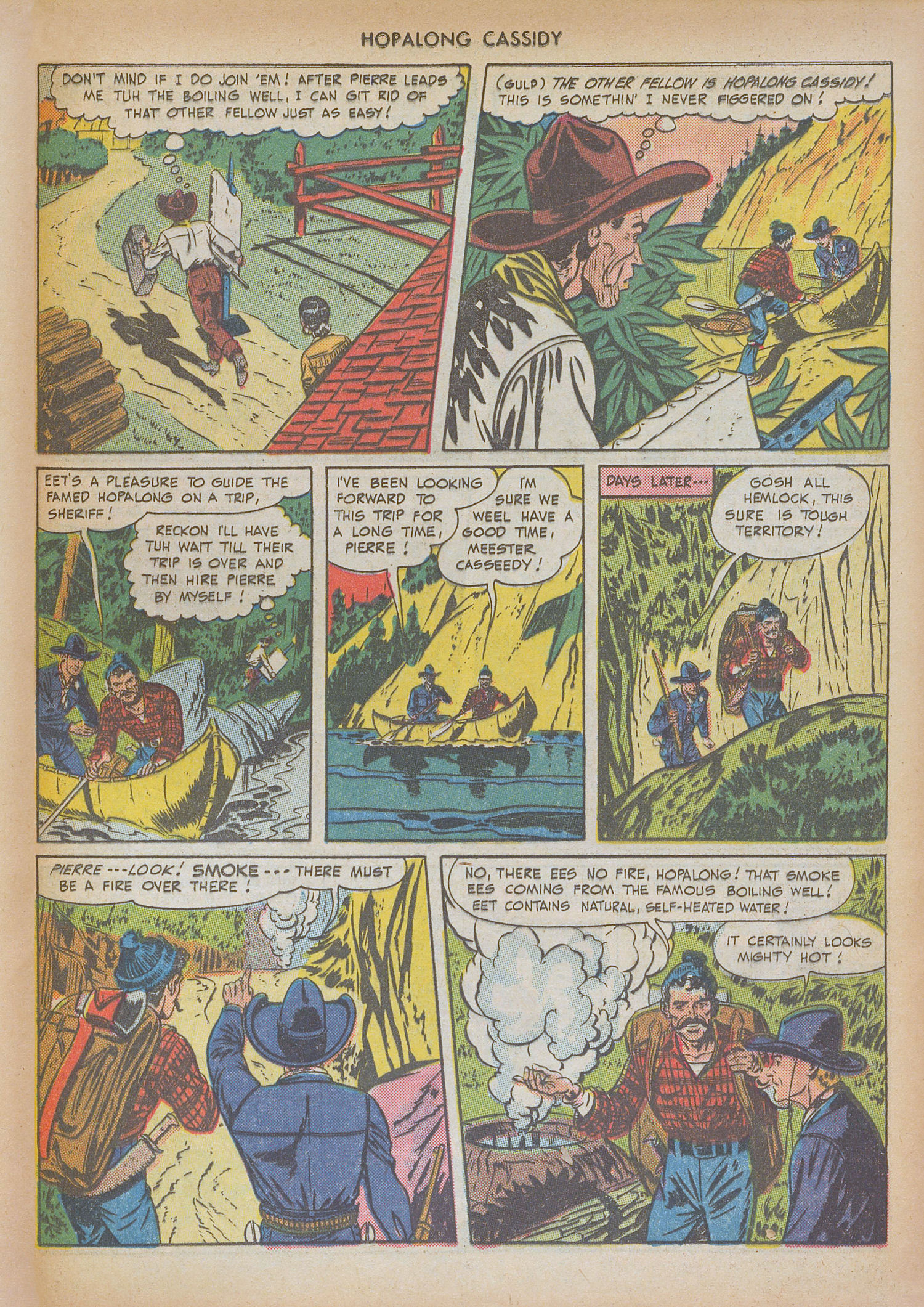 Read online Hopalong Cassidy comic -  Issue #34 - 41