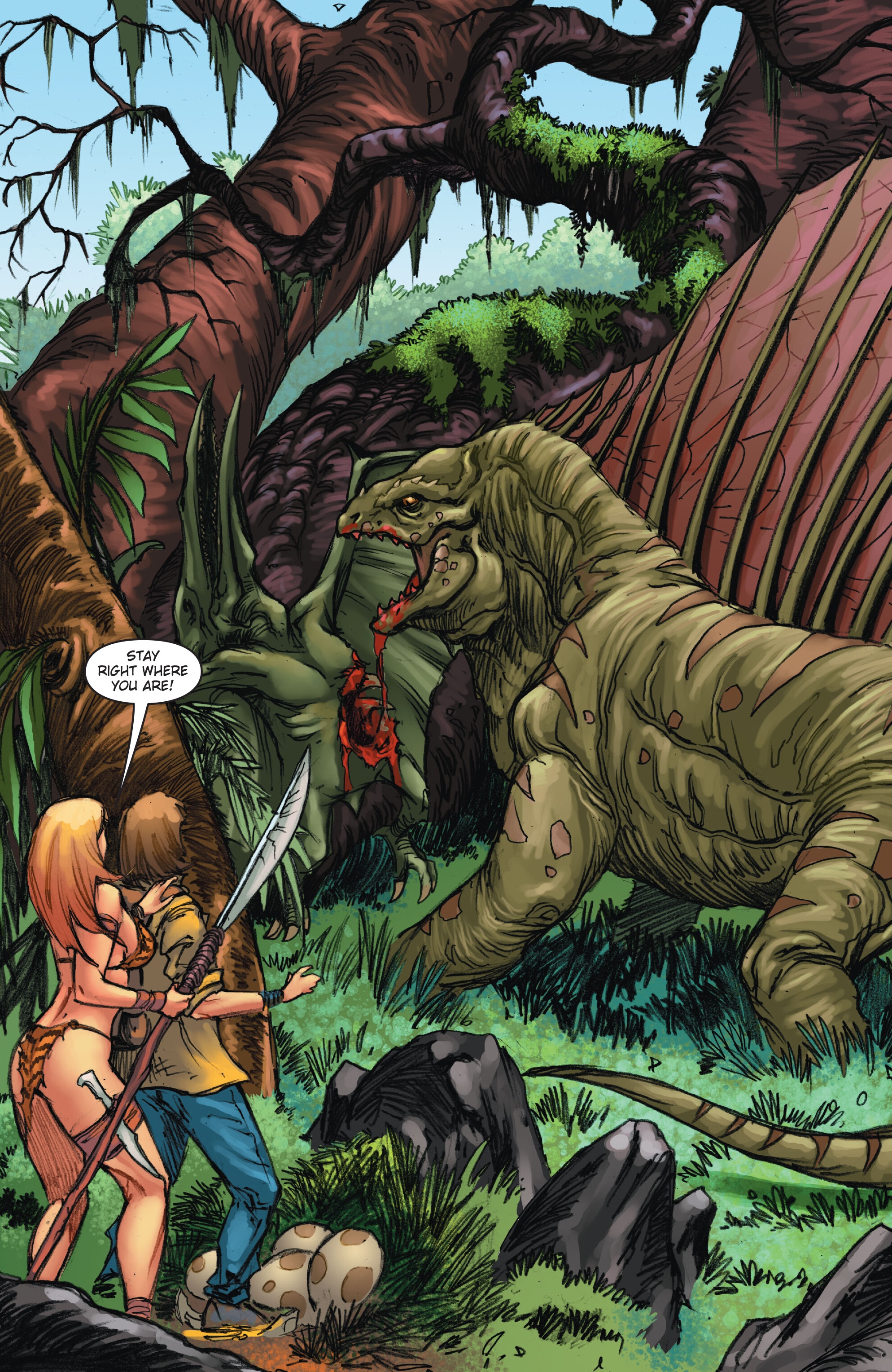 Read online Frank Cho's Jungle Girl: The Complete Omnibus comic -  Issue # TPB (Part 2) - 58