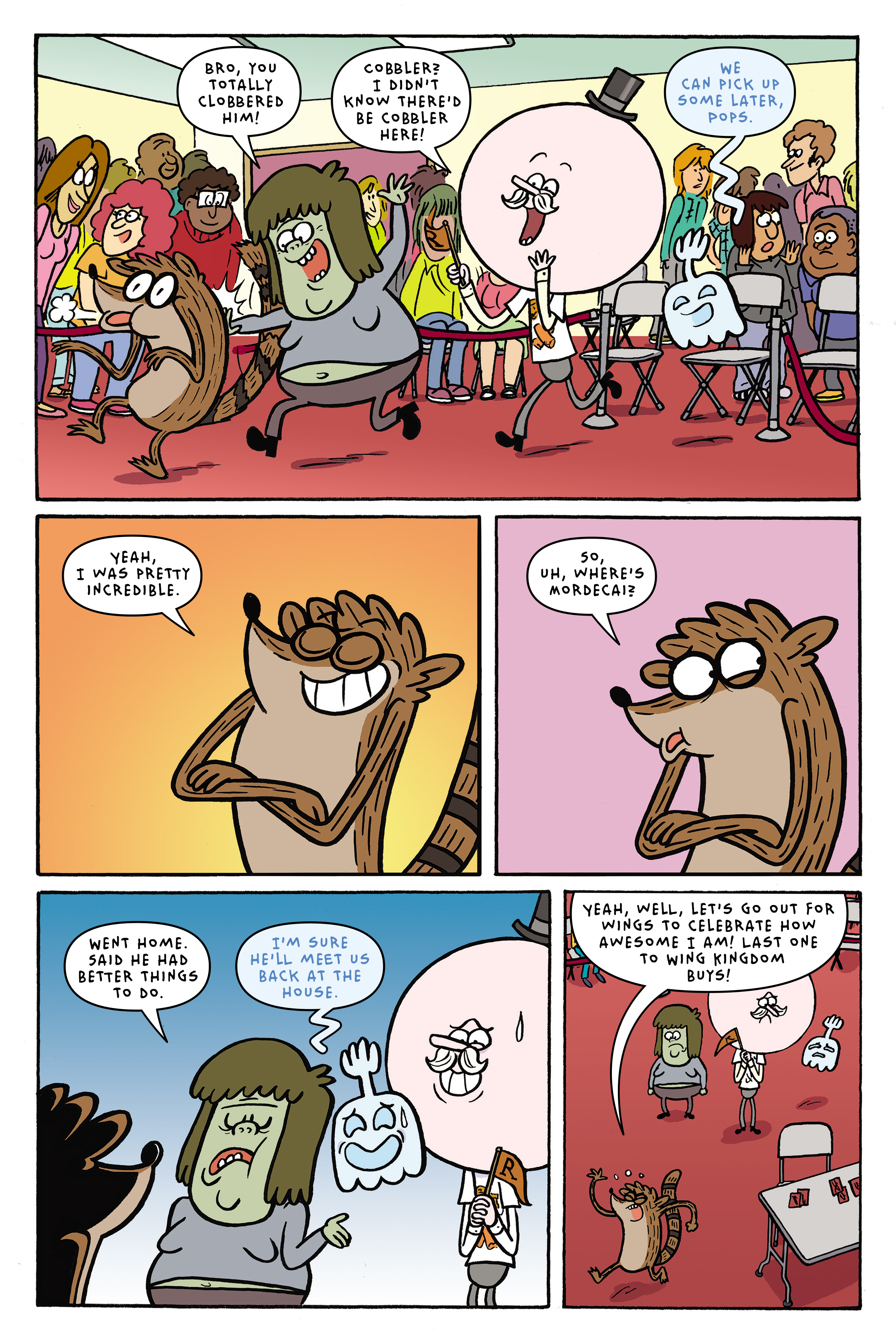 Read online Regular Show: The Meatening comic -  Issue # TPB - 49