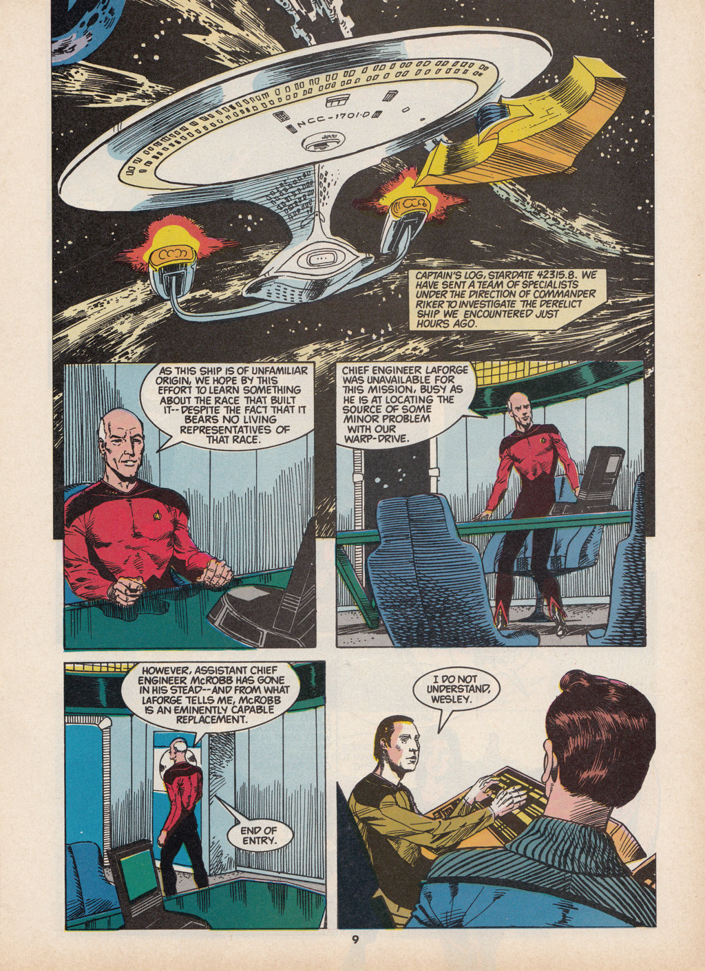 Read online Star Trek The Next Generation (1990) comic -  Issue #12 - 9