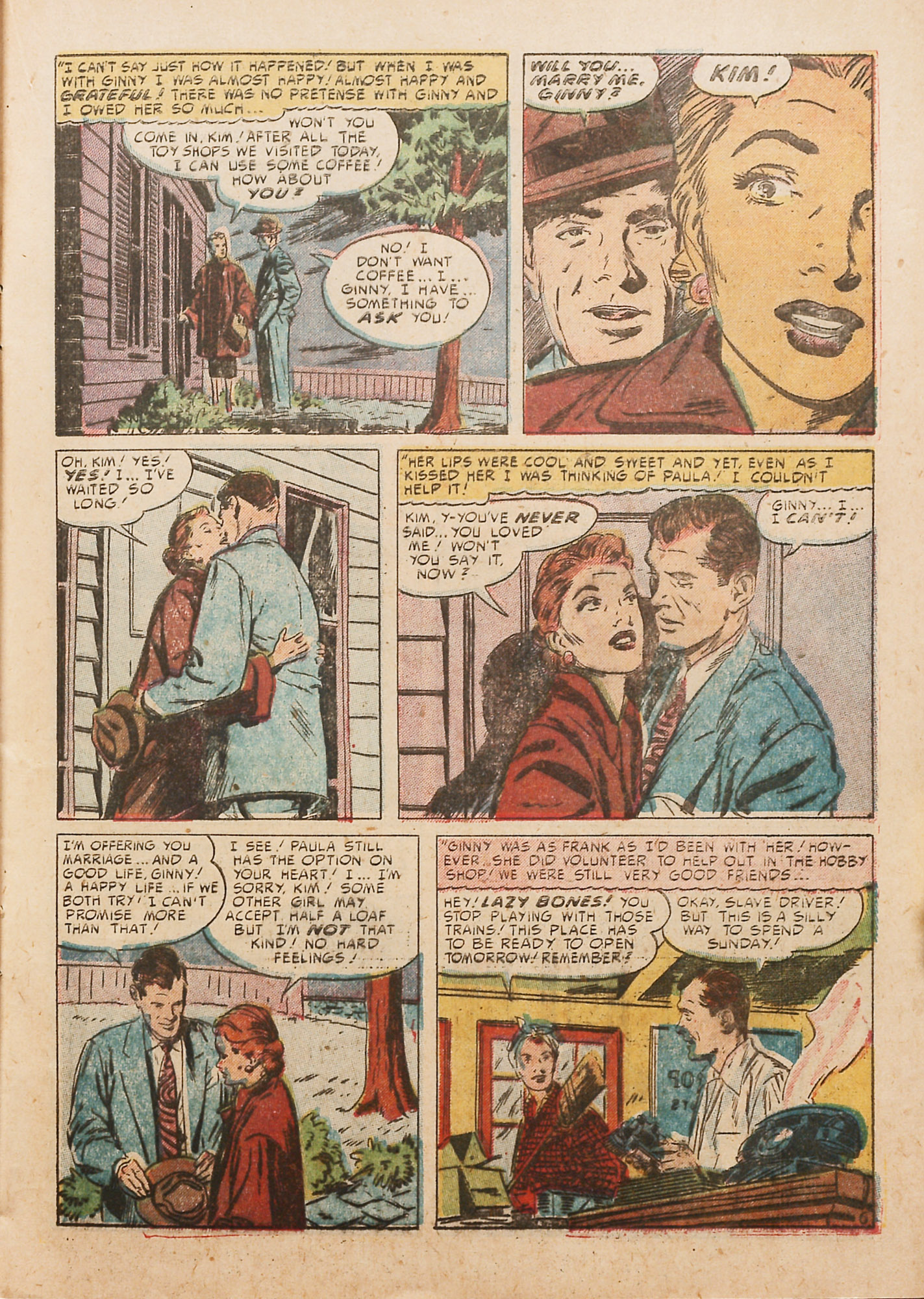 Read online Young Love (1949) comic -  Issue #34 - 19