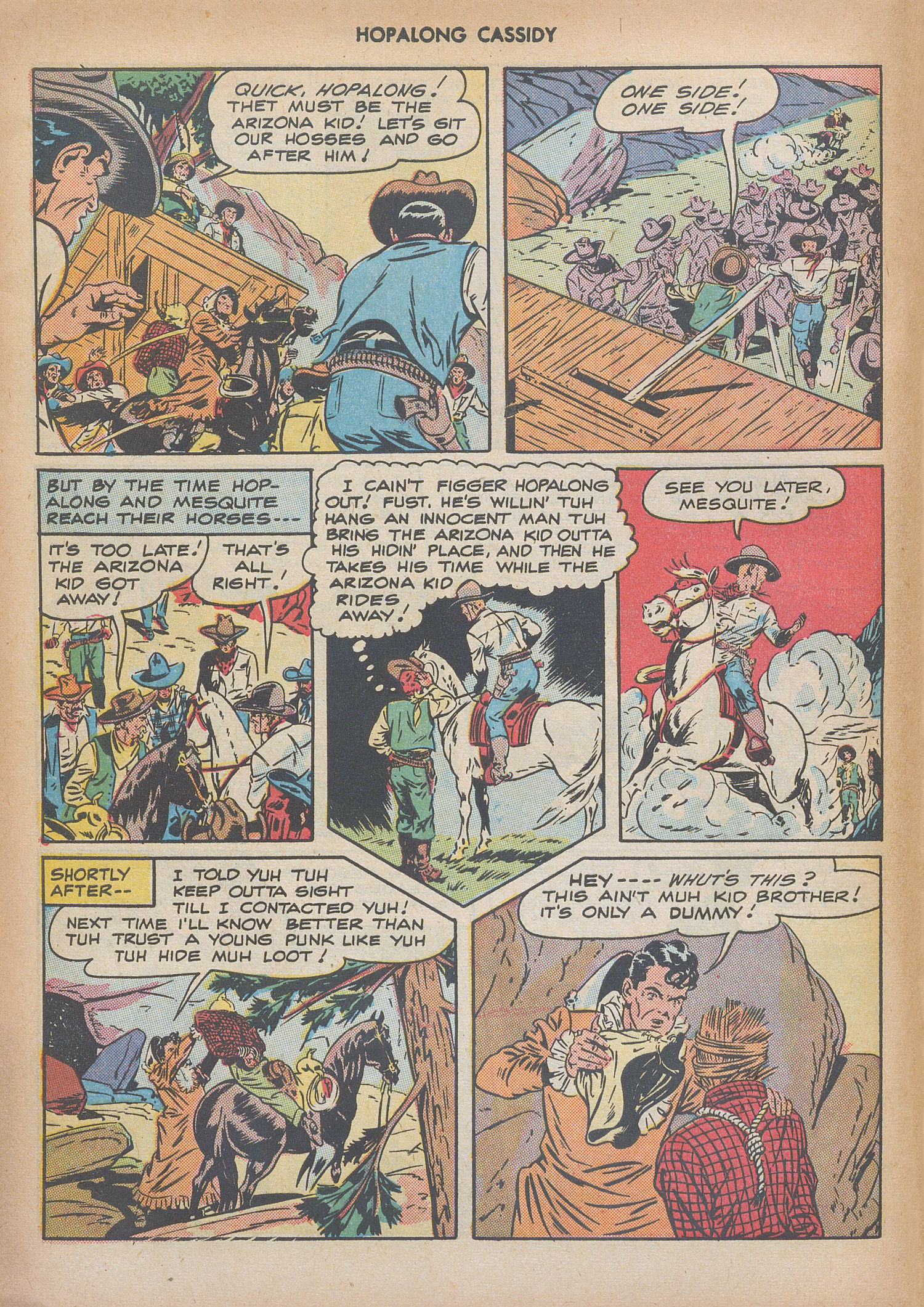 Read online Hopalong Cassidy comic -  Issue #22 - 20