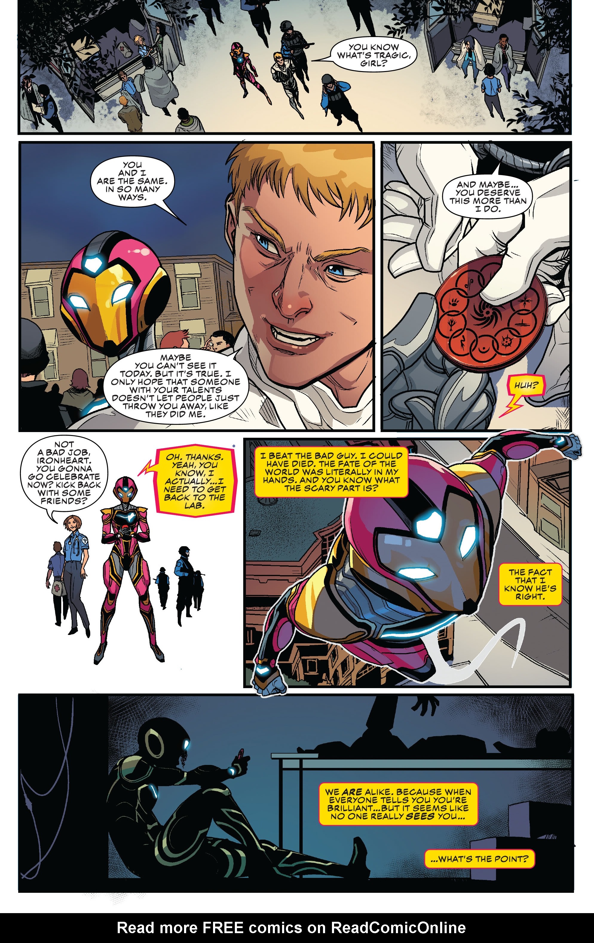 Read online Marvel-Verse: Ironheart comic -  Issue # TPB - 51