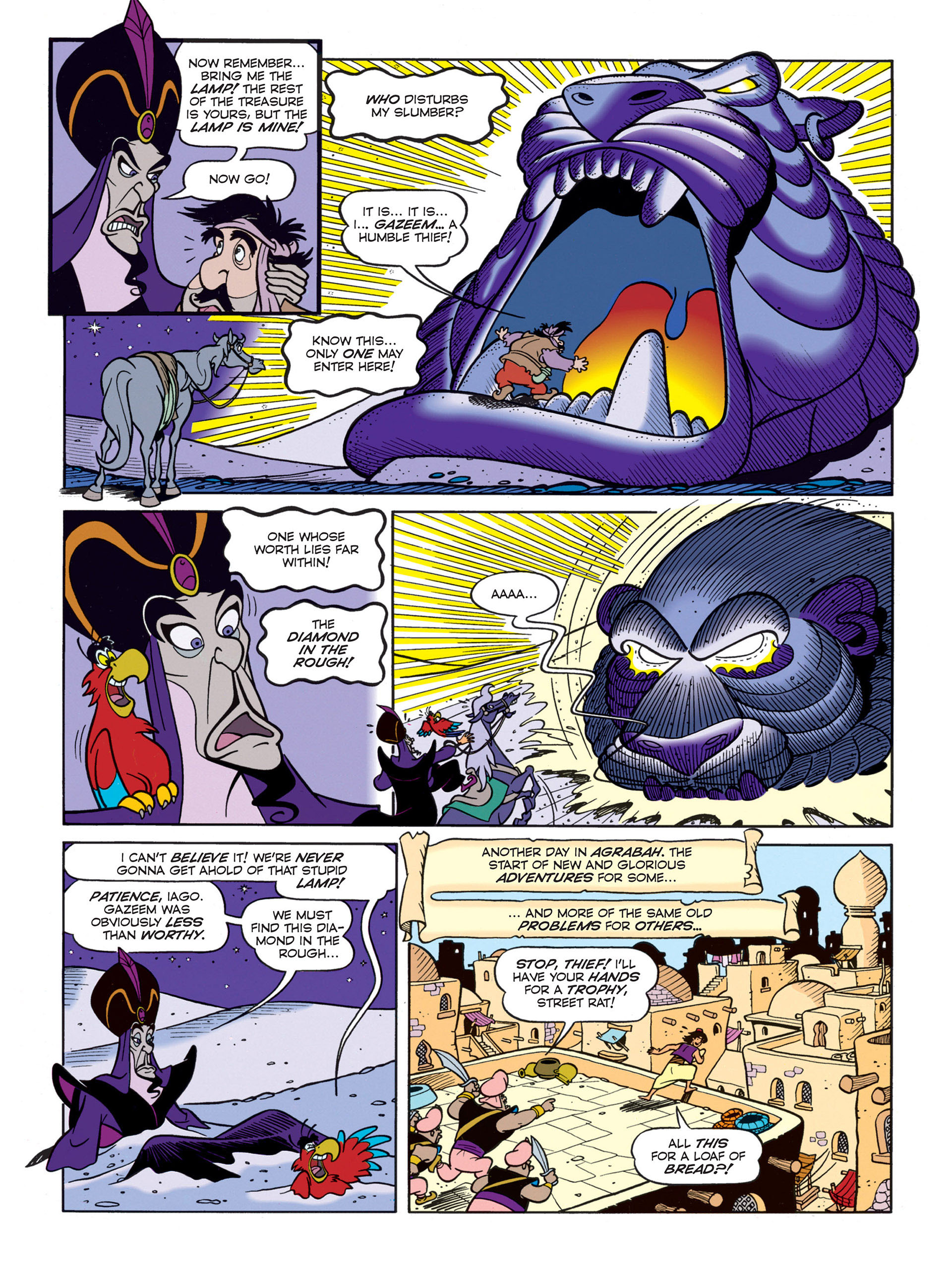 Read online Disney's Aladdin - The Official Movie Adaptation comic -  Issue # Full - 4