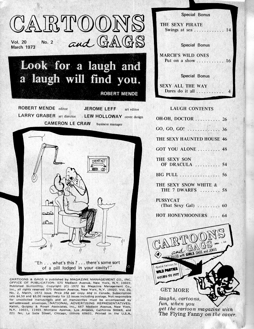 Read online Cartoons and Gags comic -  Issue #81 - 3