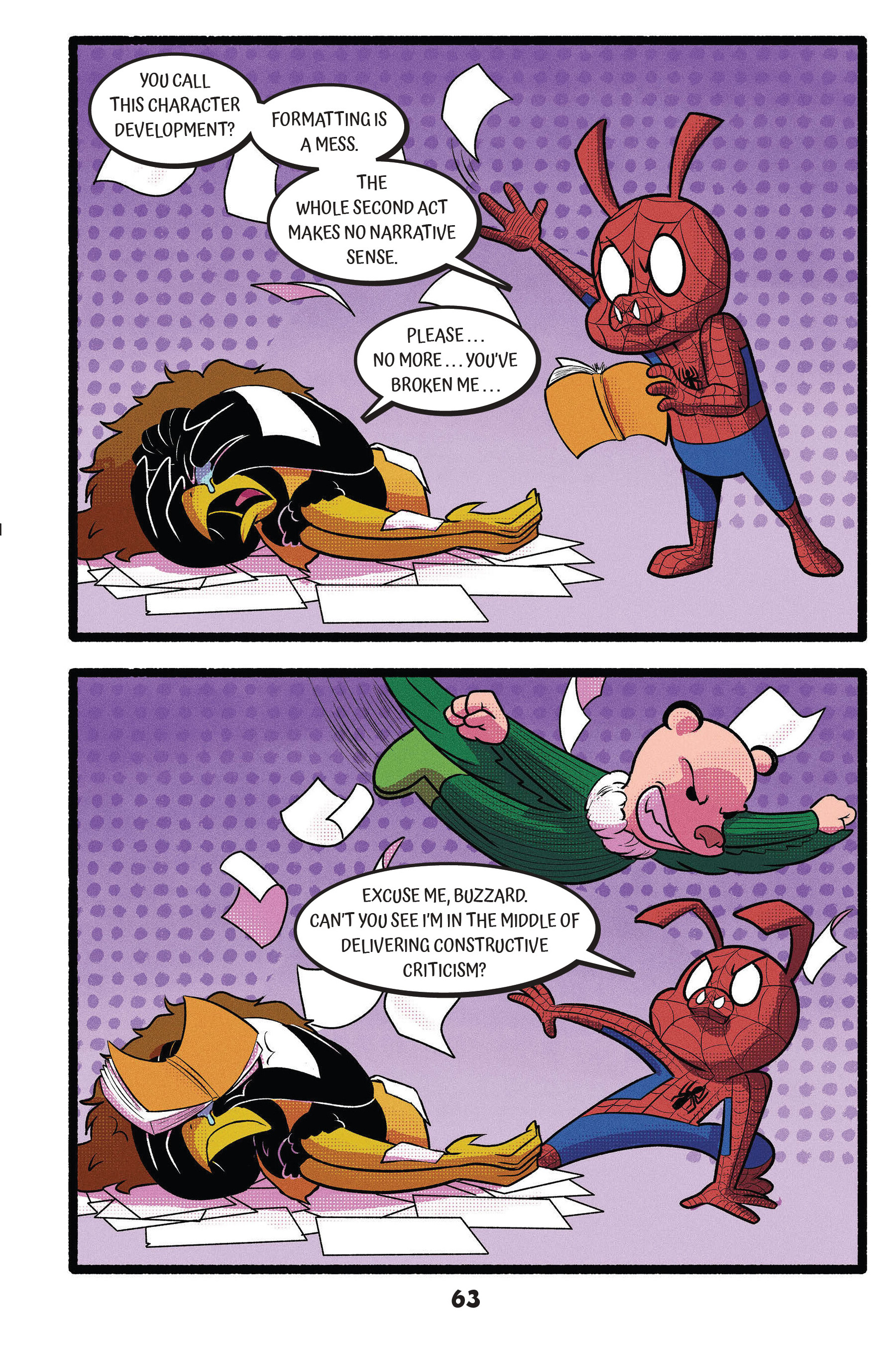 Read online Spider-Ham: Hollywood May-Ham comic -  Issue # TPB - 61