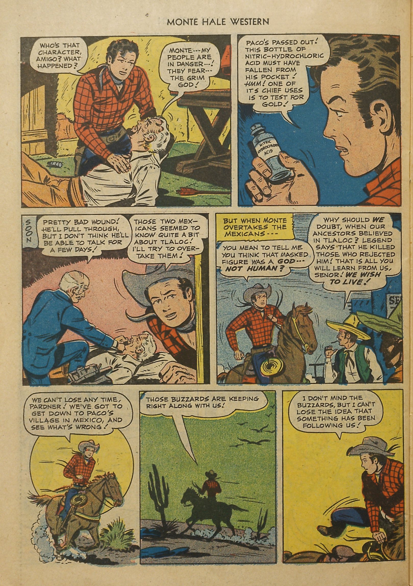 Read online Monte Hale Western comic -  Issue #52 - 42