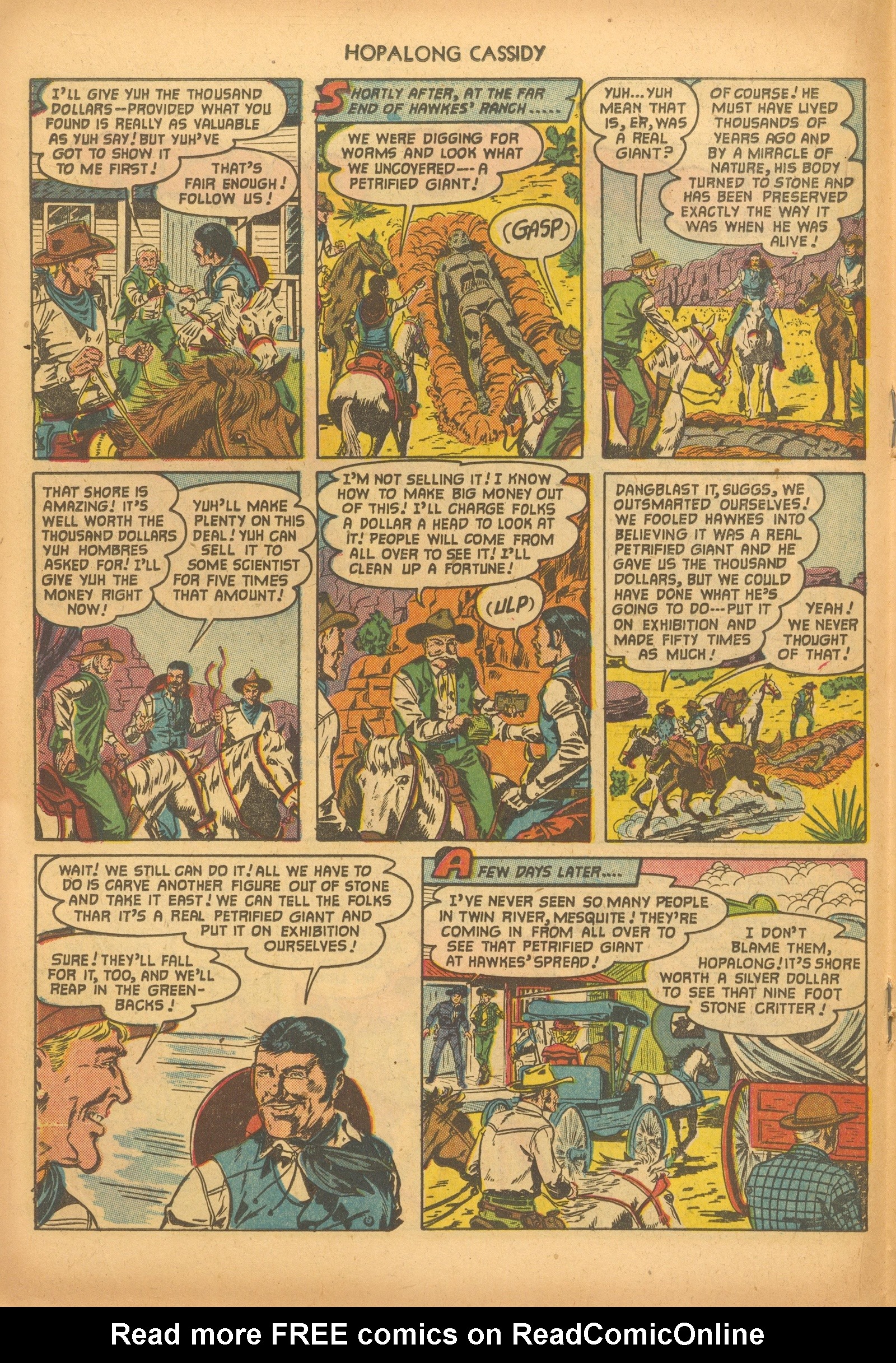 Read online Hopalong Cassidy comic -  Issue #67 - 18