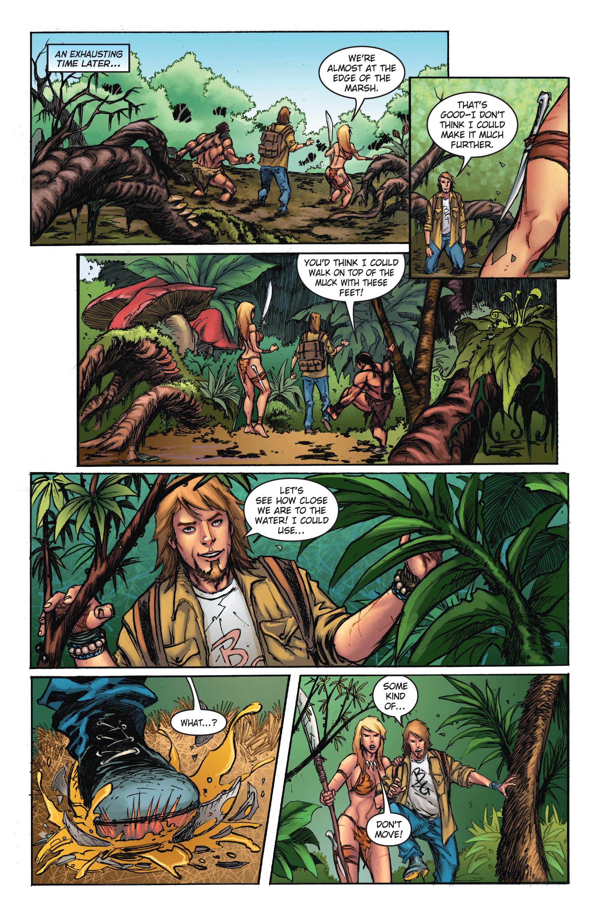 Read online Frank Cho's Jungle Girl: The Complete Omnibus comic -  Issue # TPB (Part 2) - 57