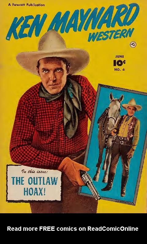 Read online Ken Maynard Western comic -  Issue #4 - 1