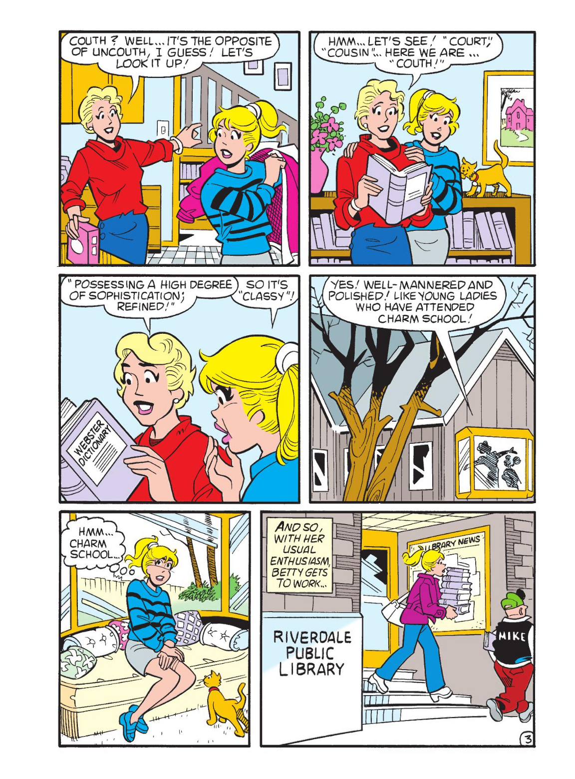 Read online World of Betty & Veronica Digest comic -  Issue #31 - 151