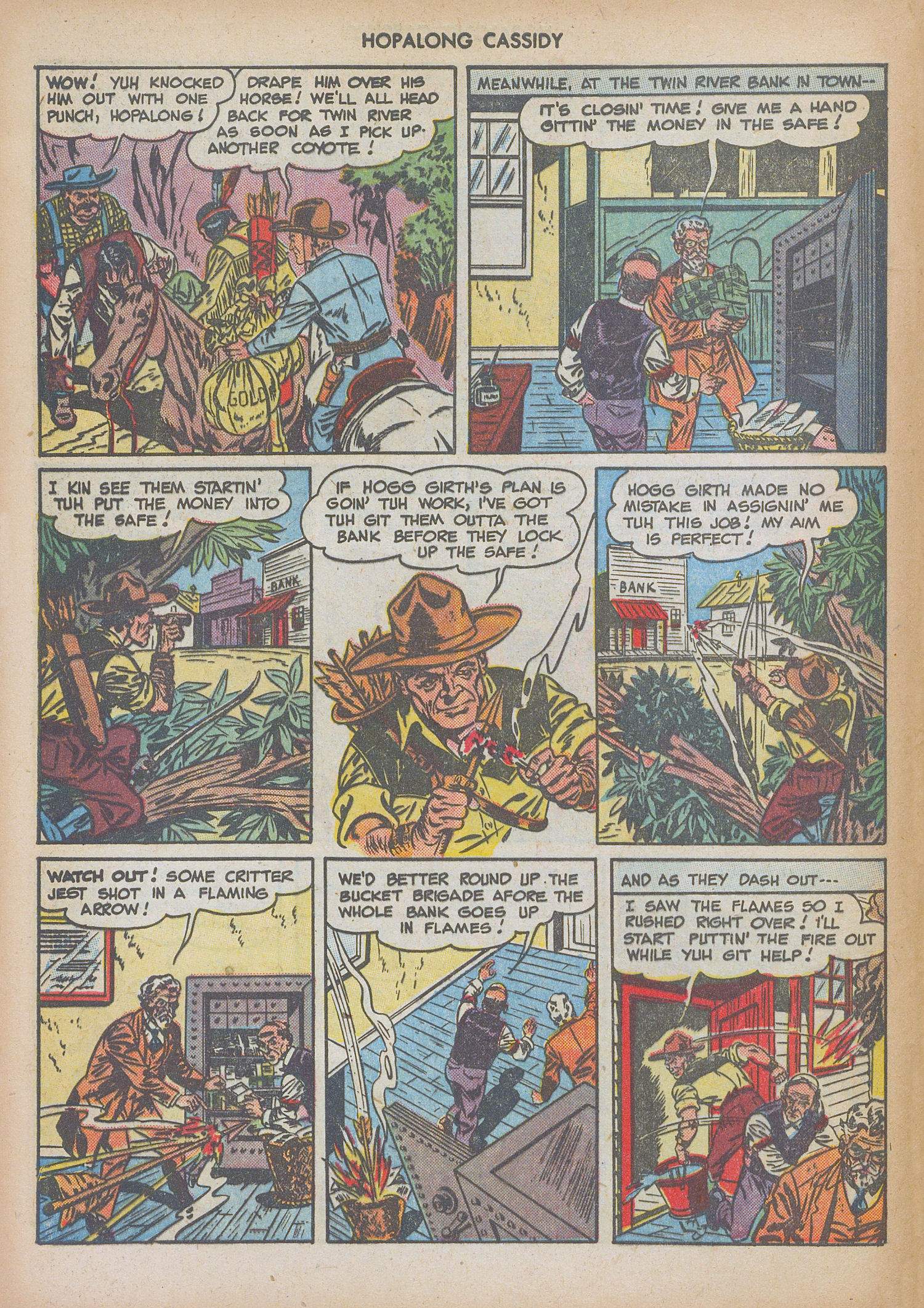 Read online Hopalong Cassidy comic -  Issue #32 - 10
