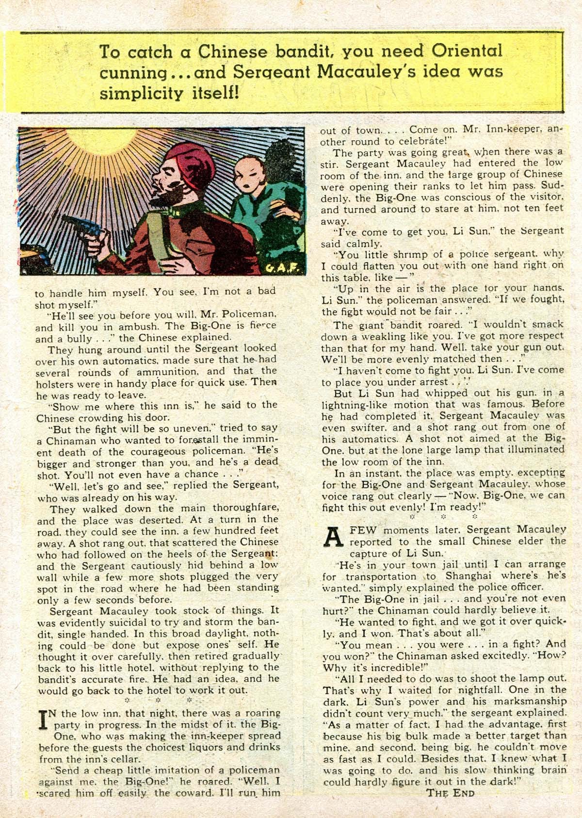 Read online Masked Marvel comic -  Issue #2 - 35