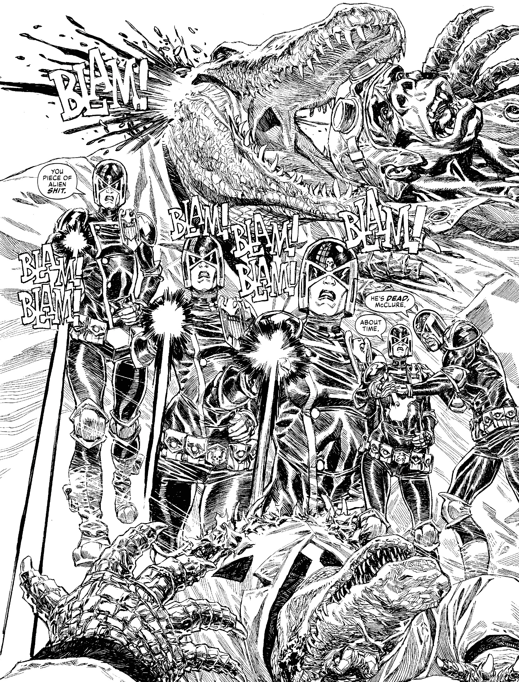 Read online Judge Dredd Megazine (Vol. 5) comic -  Issue #463 - 124