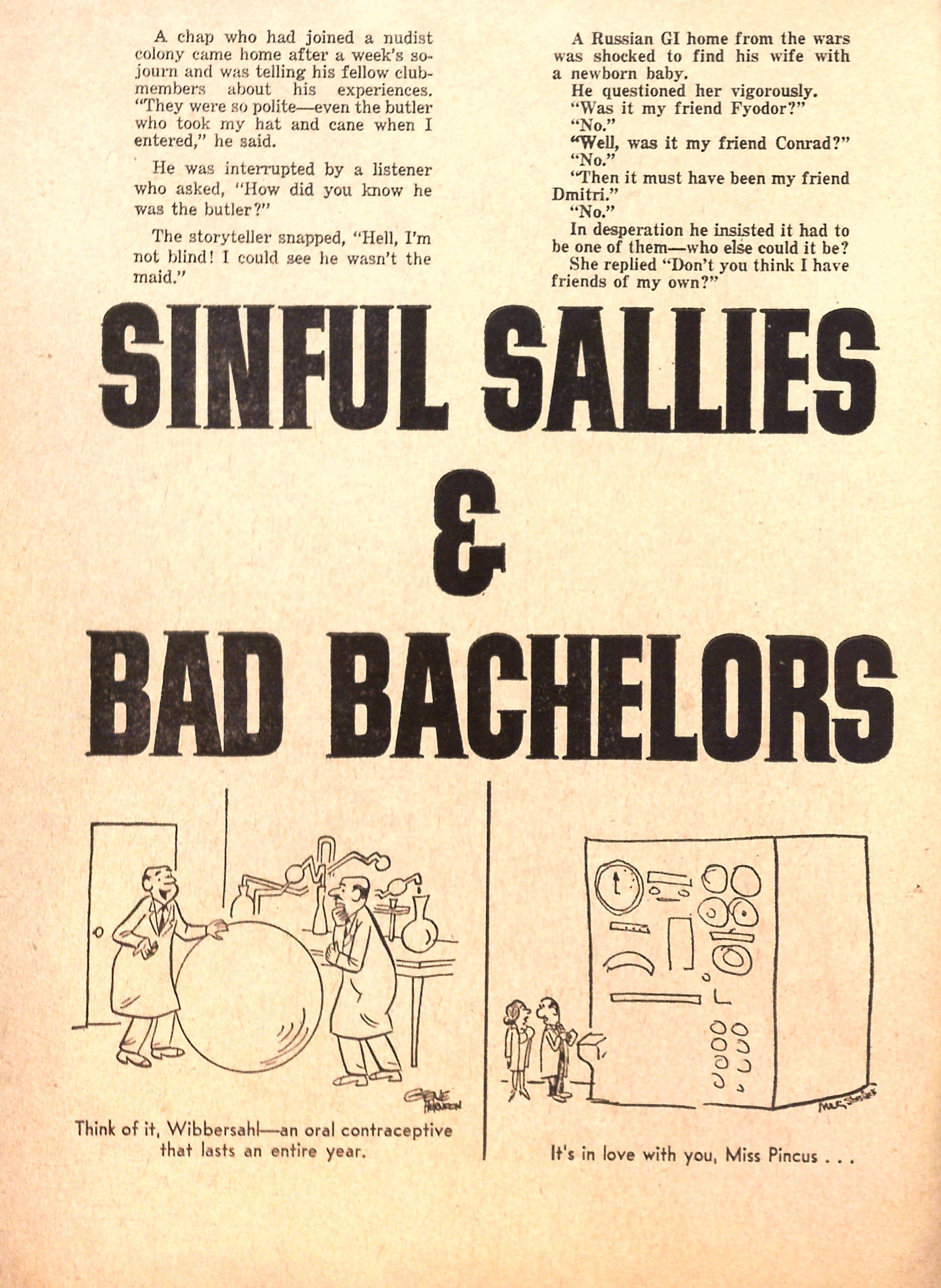 Read online Cartoons and Gags comic -  Issue #33 - 12