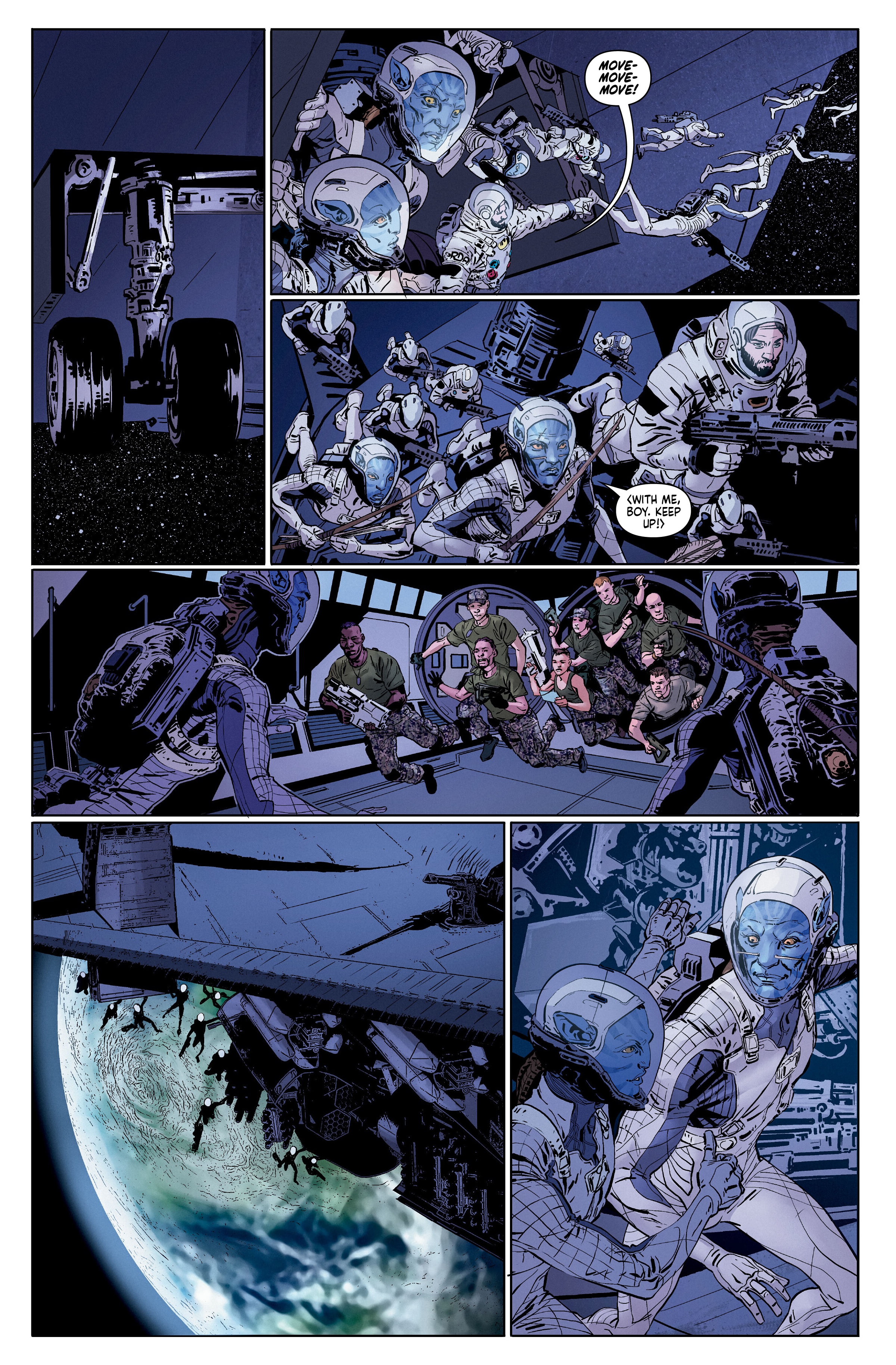 Read online Avatar: The High Ground comic -  Issue # _Library Edition (Part 2) - 16