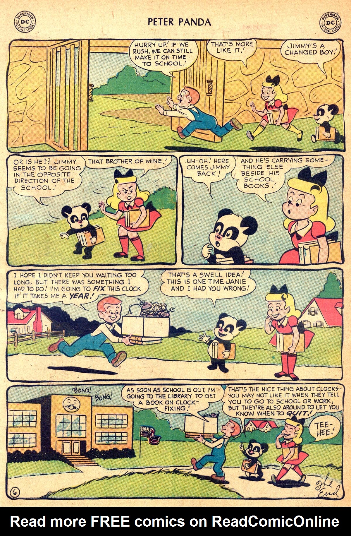Read online Peter Panda comic -  Issue #28 - 32