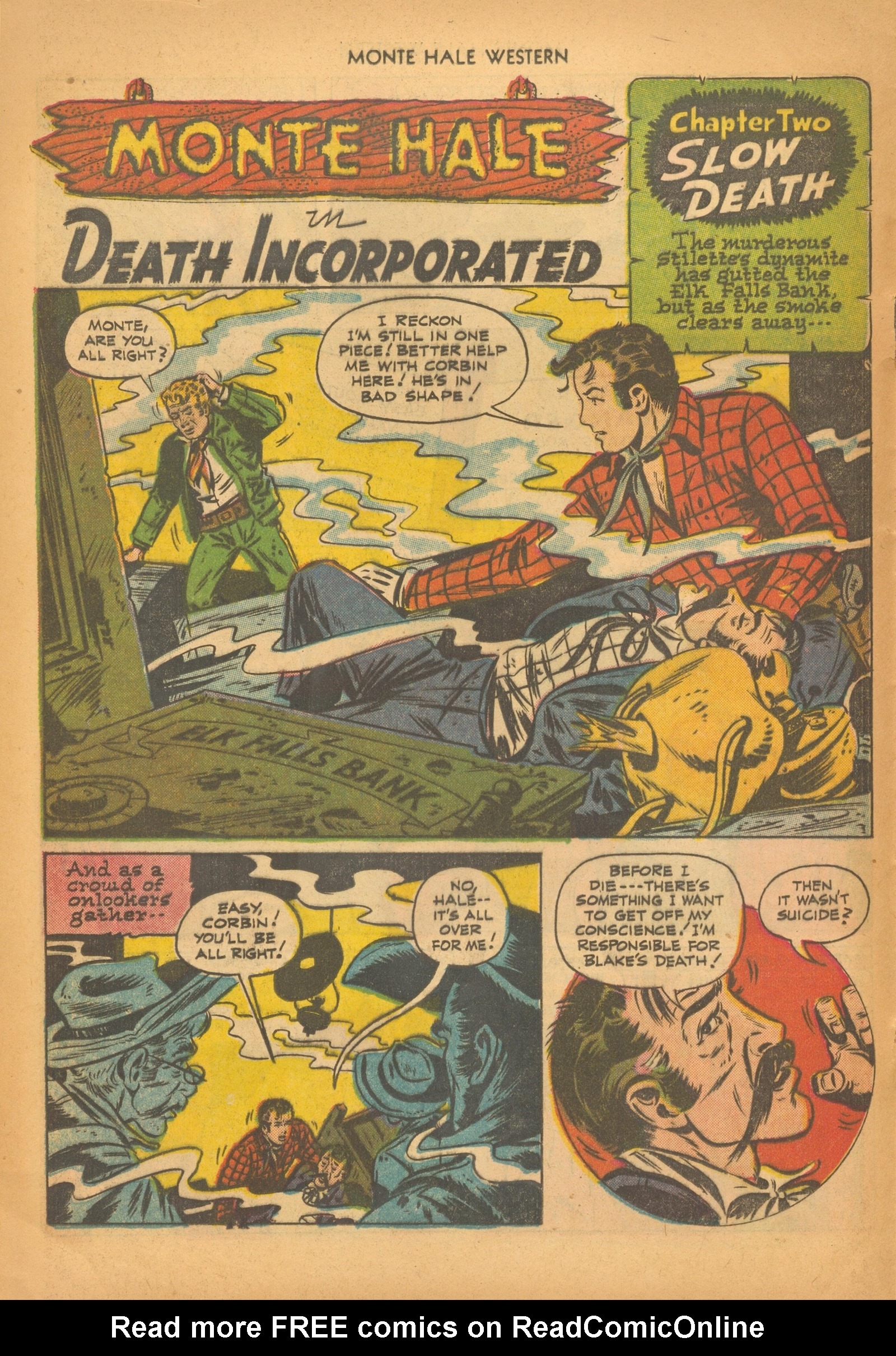 Read online Monte Hale Western comic -  Issue #76 - 16