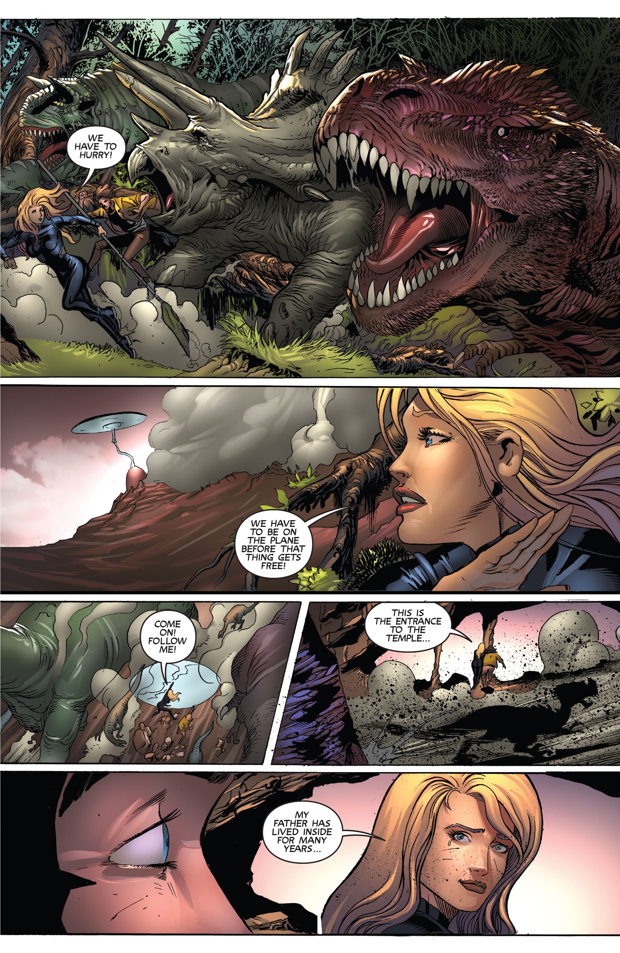 Read online Frank Cho's Jungle Girl: The Complete Omnibus comic -  Issue # TPB (Part 4) - 32